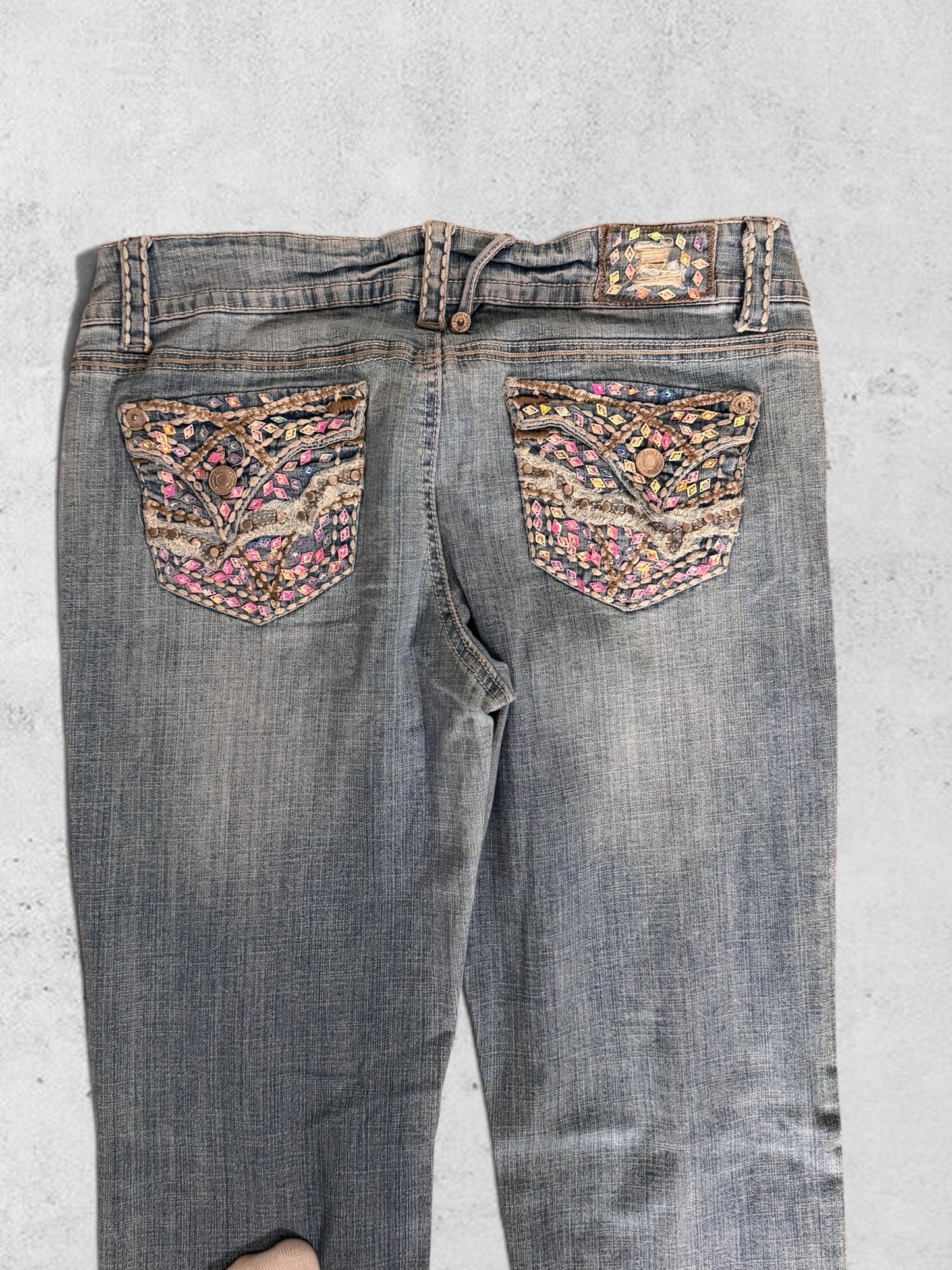 Lågmidjade jeans stl: M