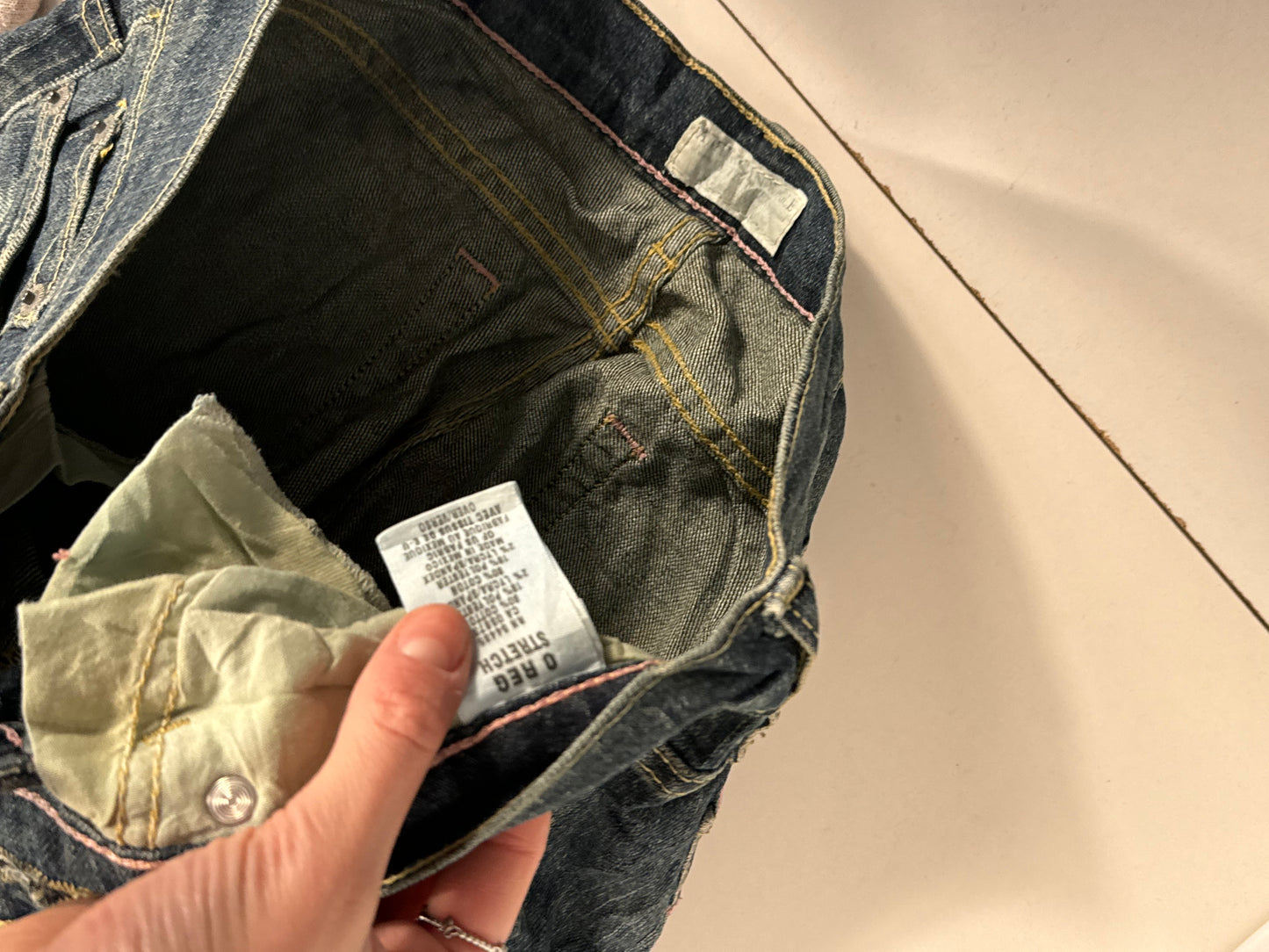 Lågmidjade jeans stl: XS