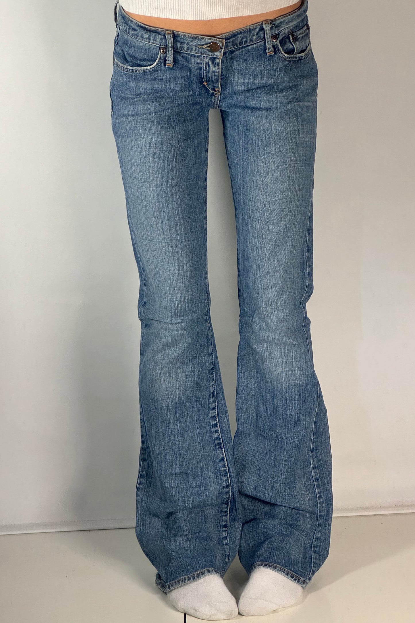 Lågmidjade jeans stl: S