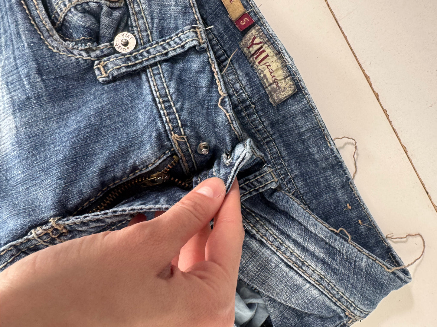 Lågmidjade jeans stl: XS