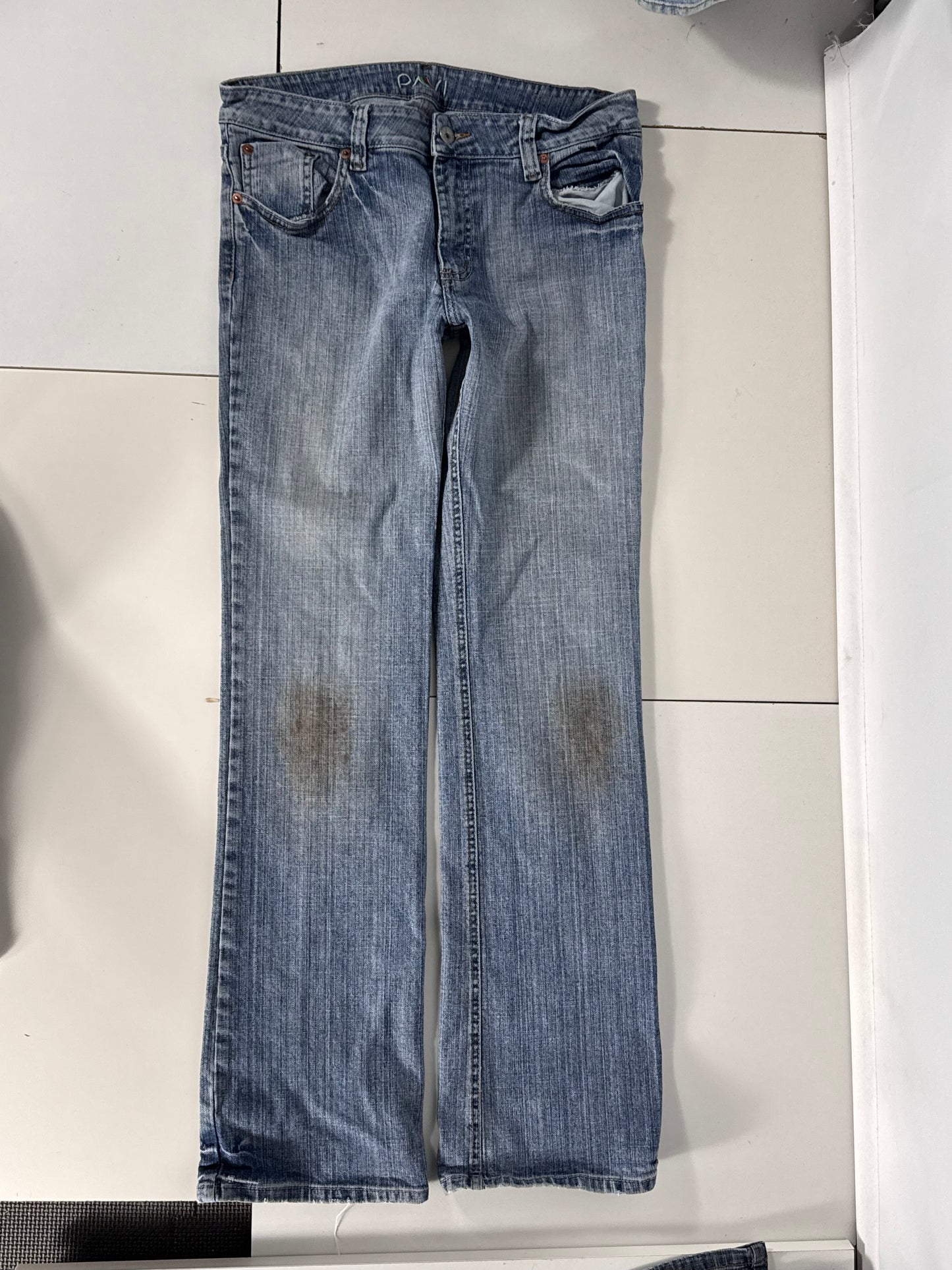 Lågmidjade jeans stl: S
