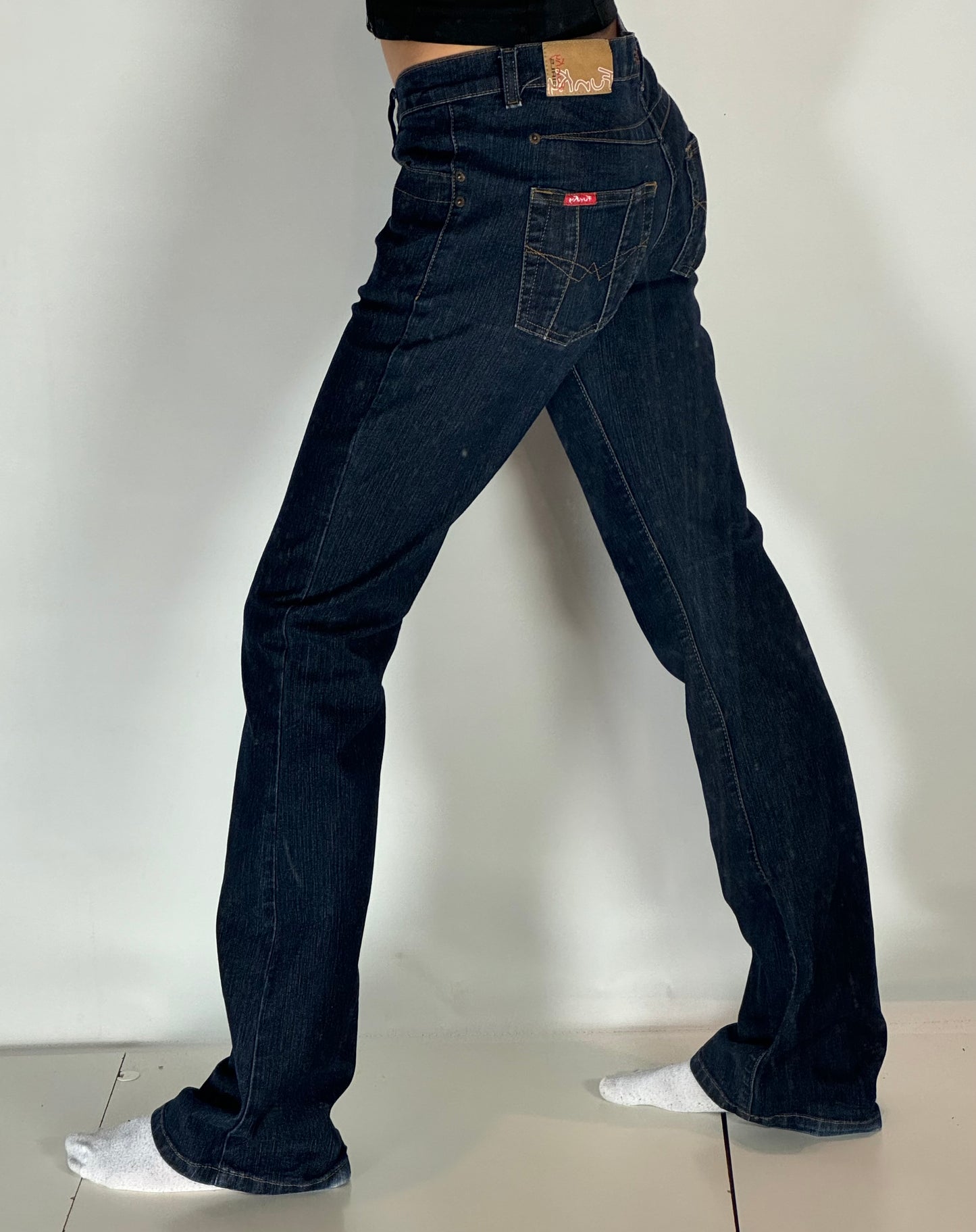 Lågmidjade jeans stl: S