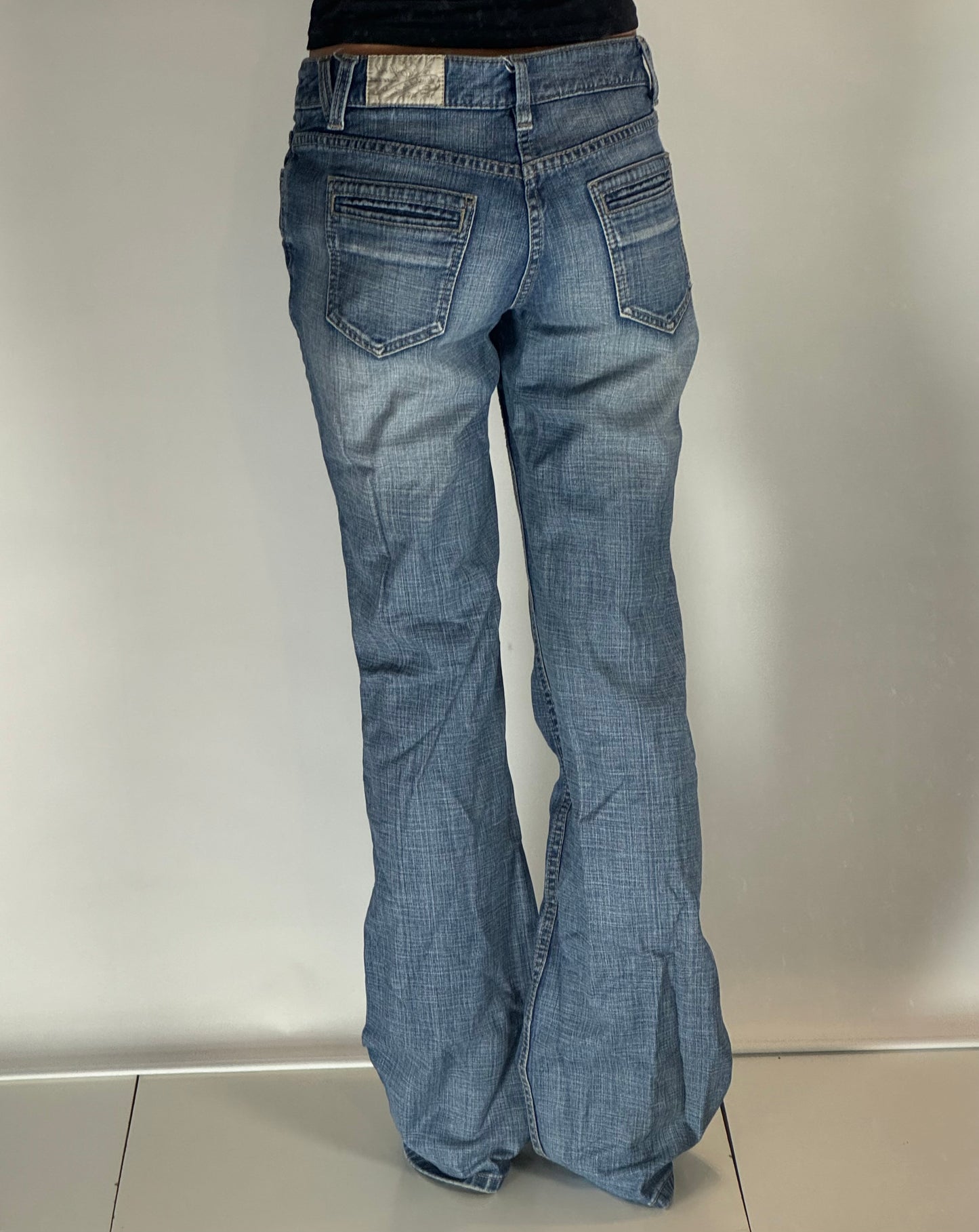 Lågmidjade jeans stl: S