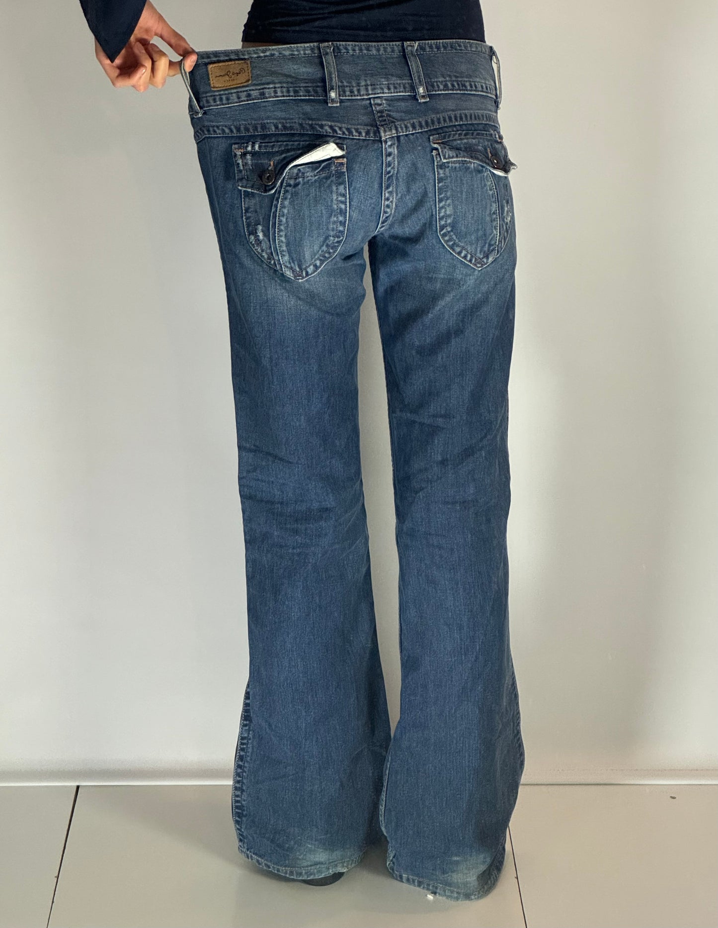 Lågmidjade jeans stl: L