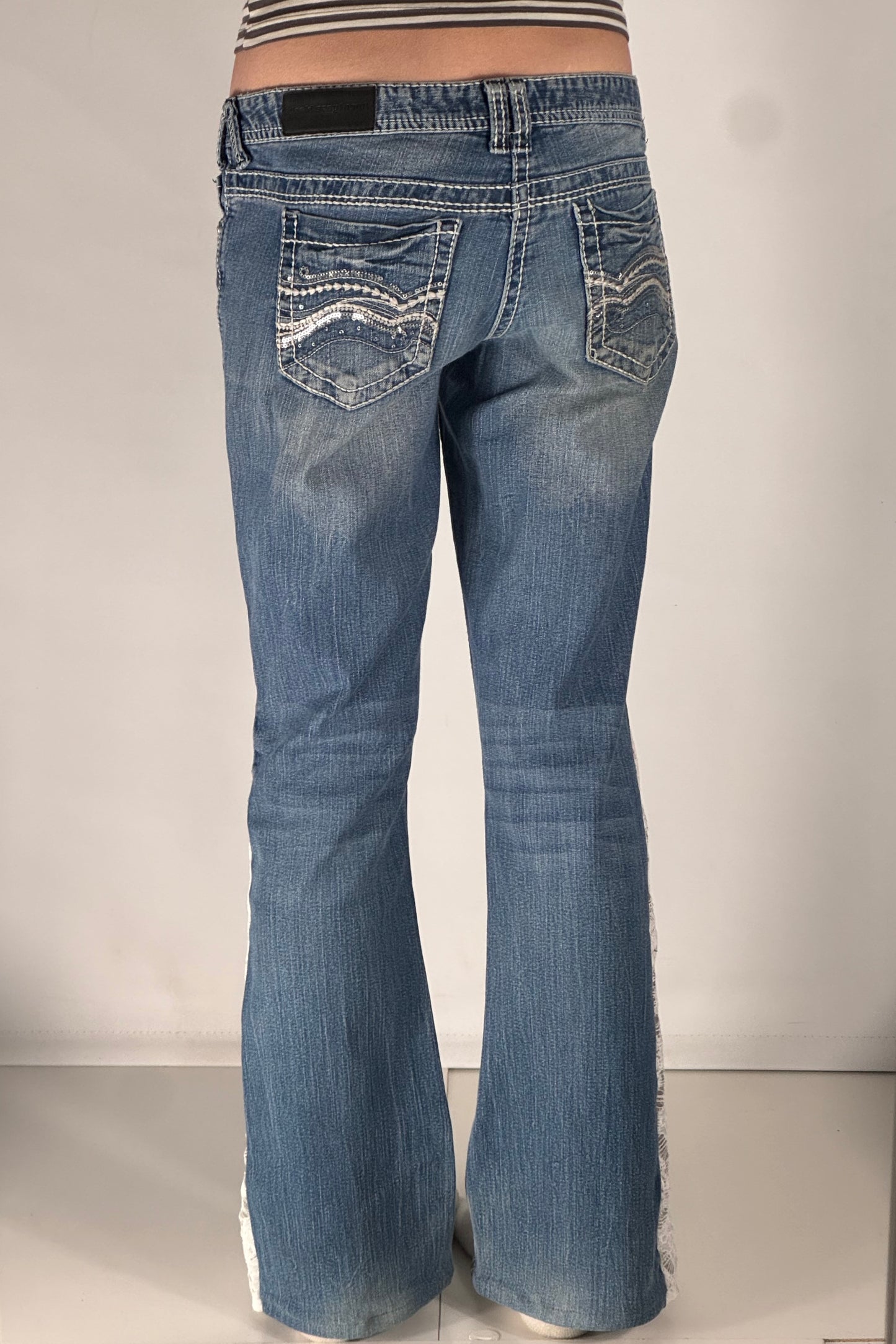 Lågmidjade jeans stl: XS