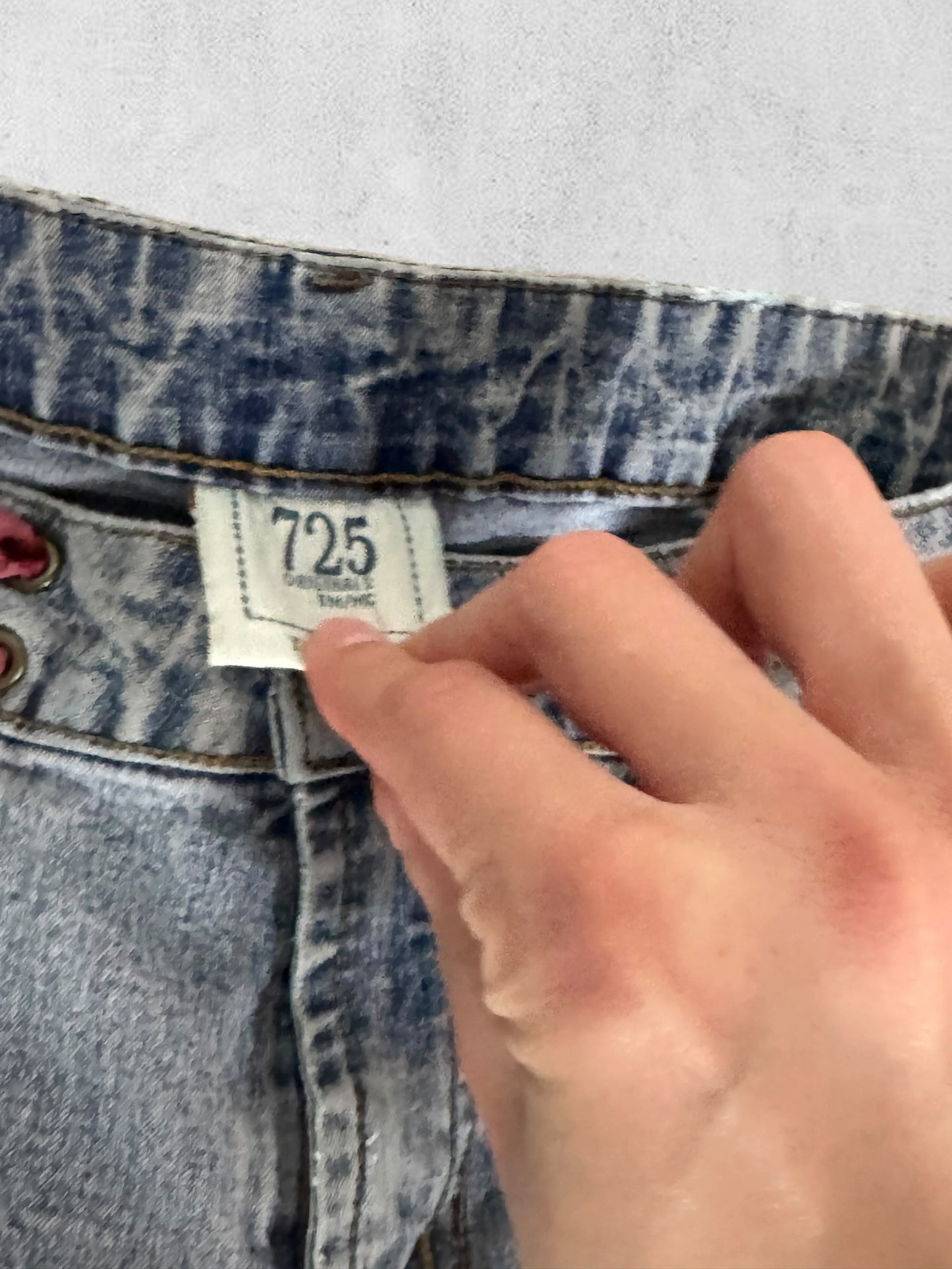 Lågmidjade jeans stl: XXS