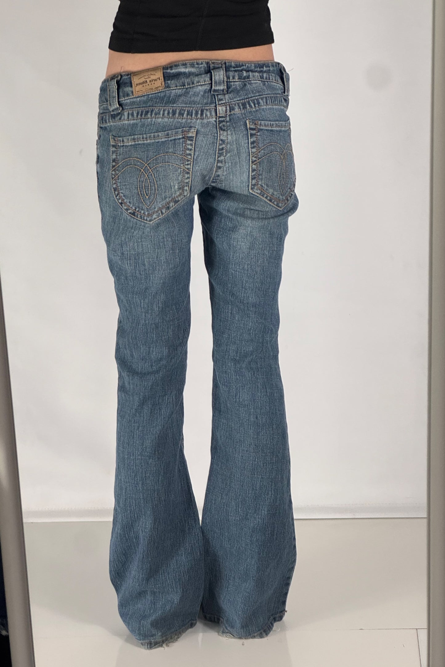 Lågmidjade jeans stl: S