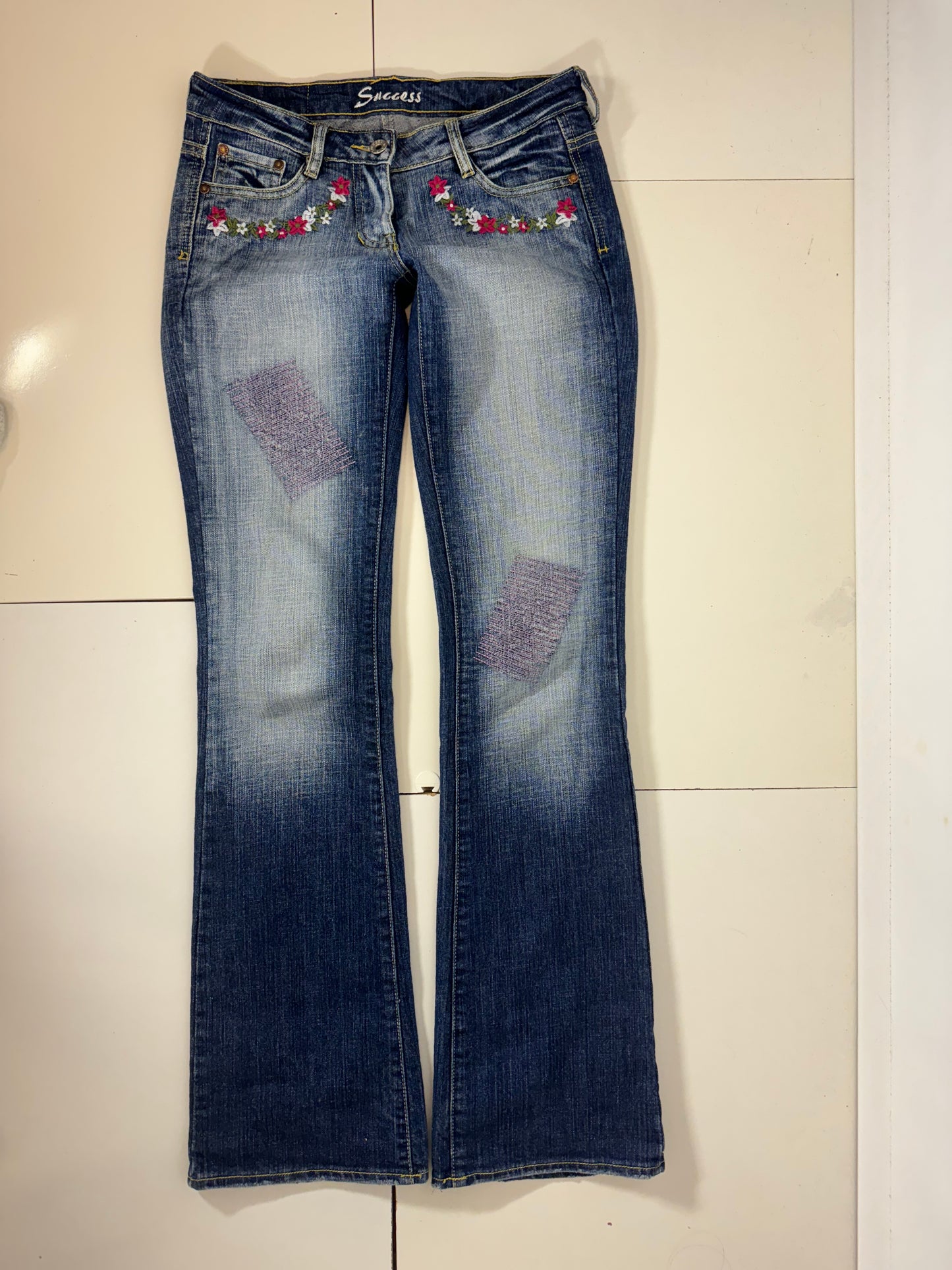 Lågmidjade jeans stl: S