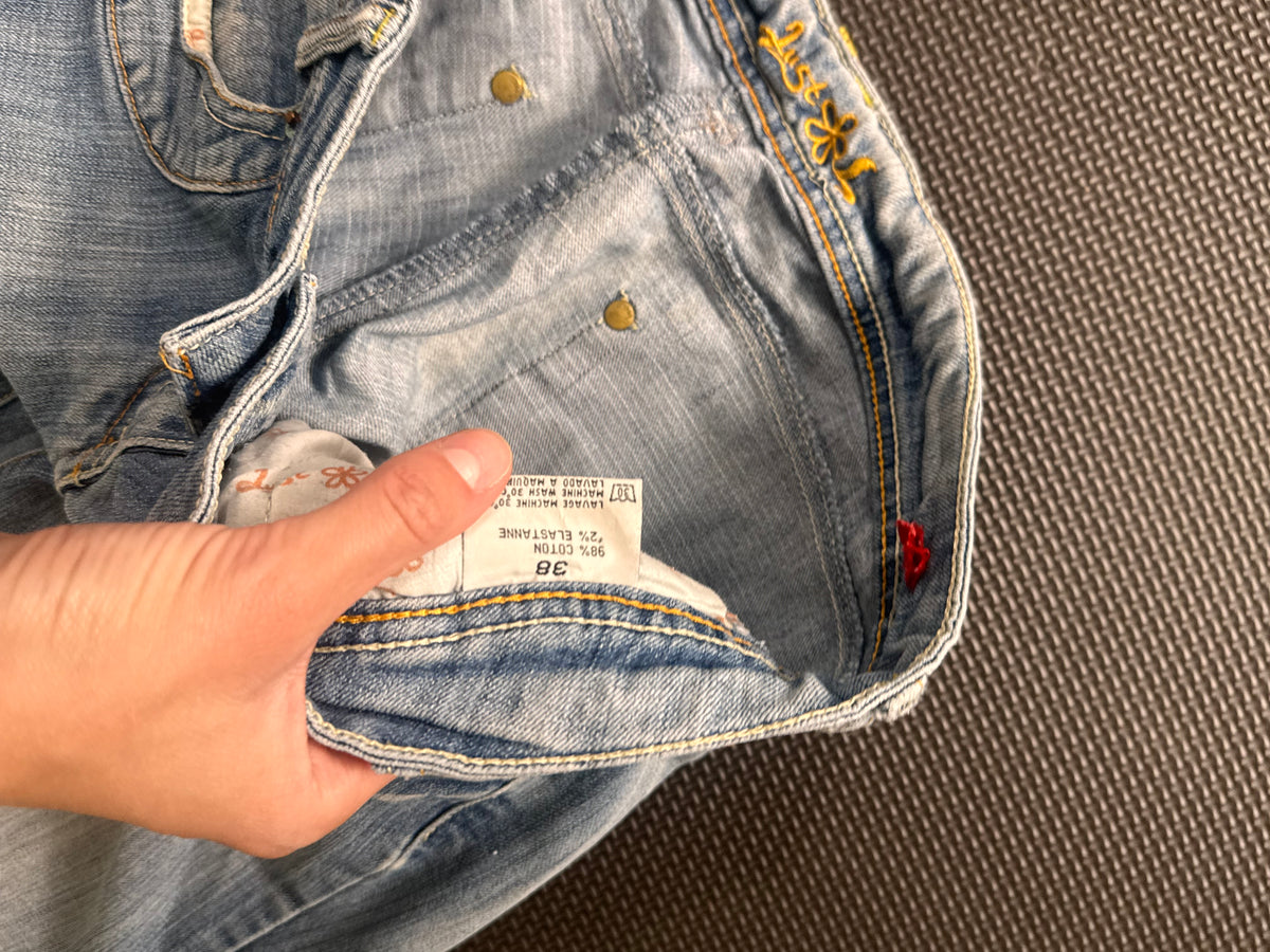 Lågmidjade jeans stl: S/M