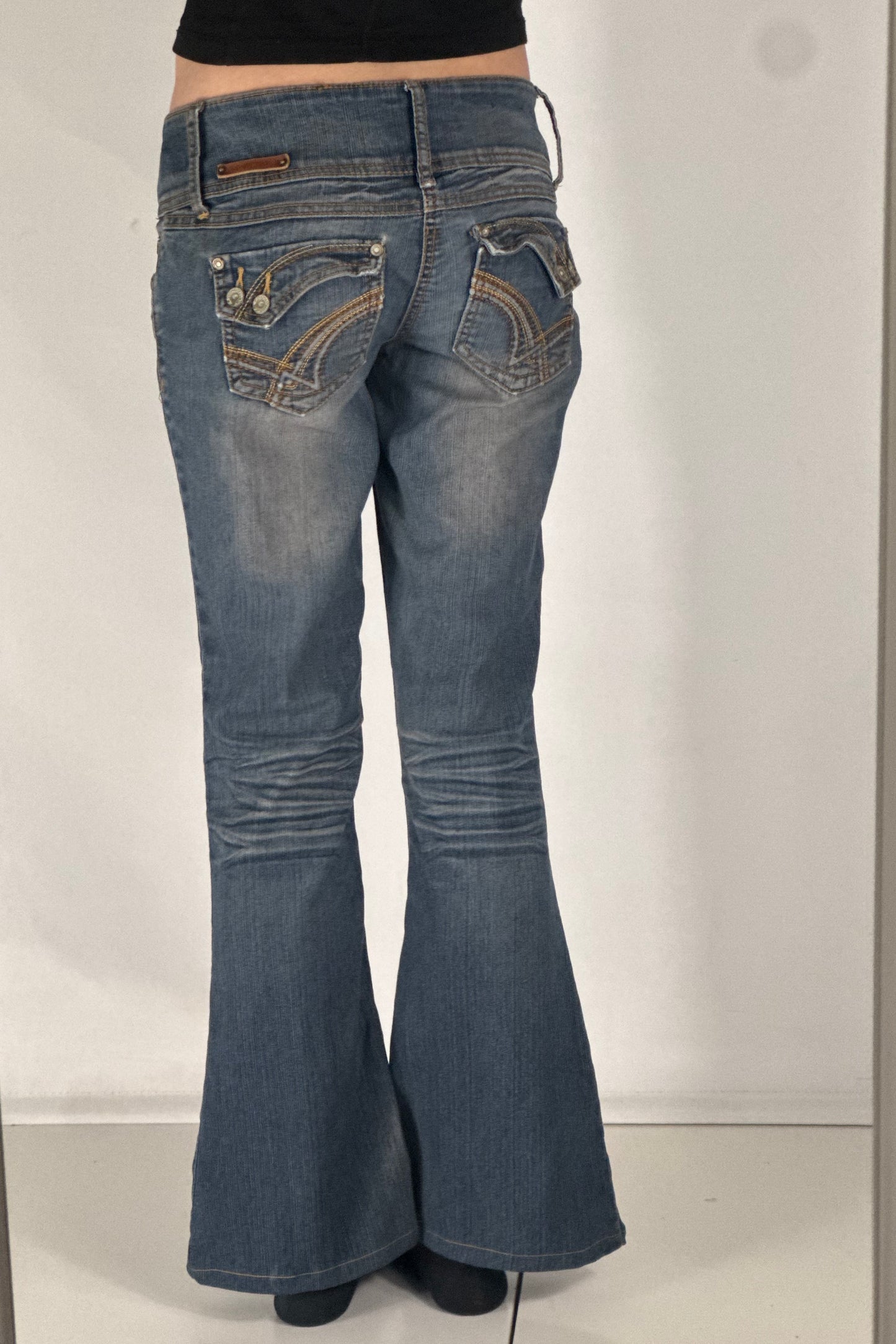 Lågmidjade jeans stl: S