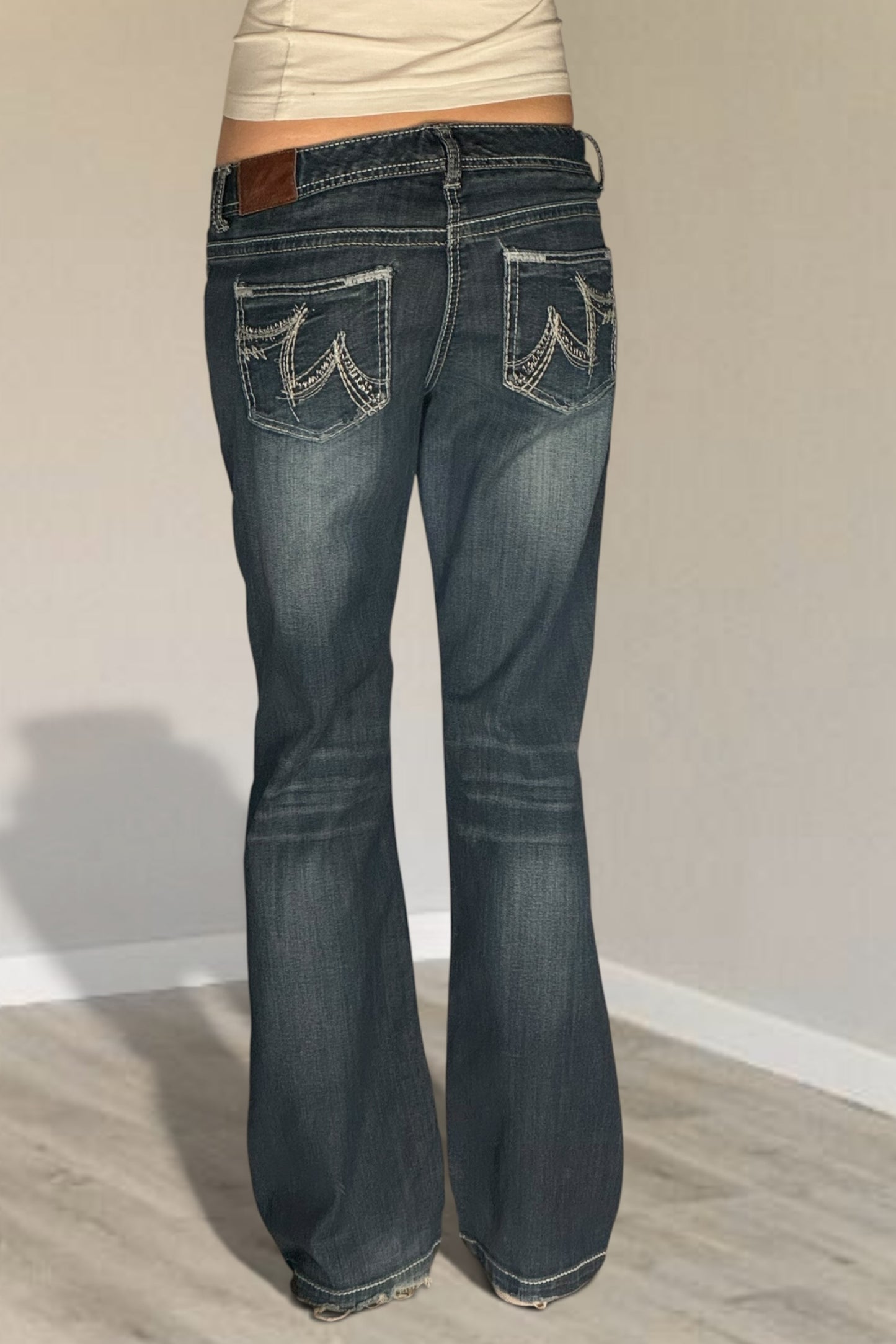 Lågmidjade jeans stl: S