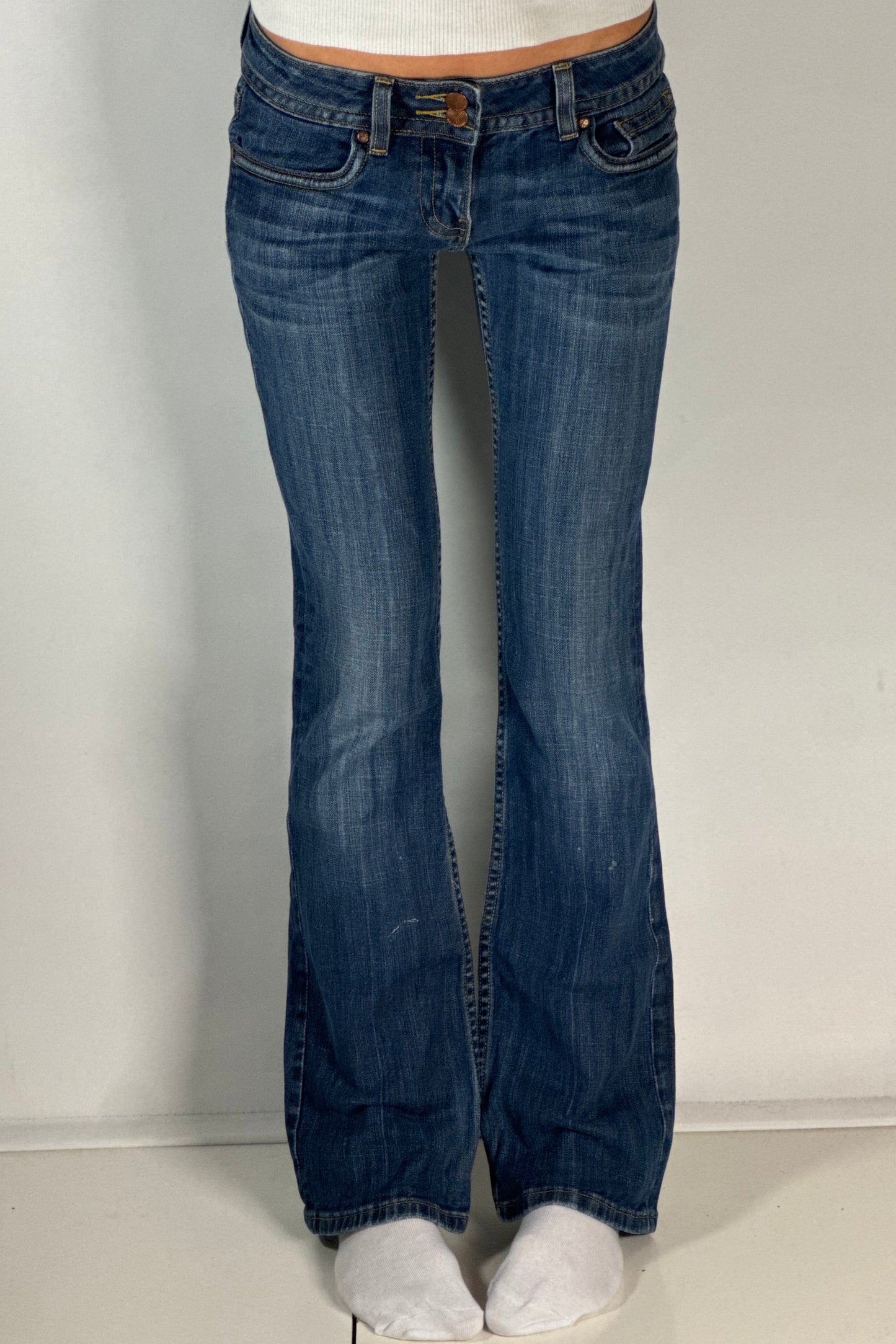 Lågmidjade jeans stl: XS/S