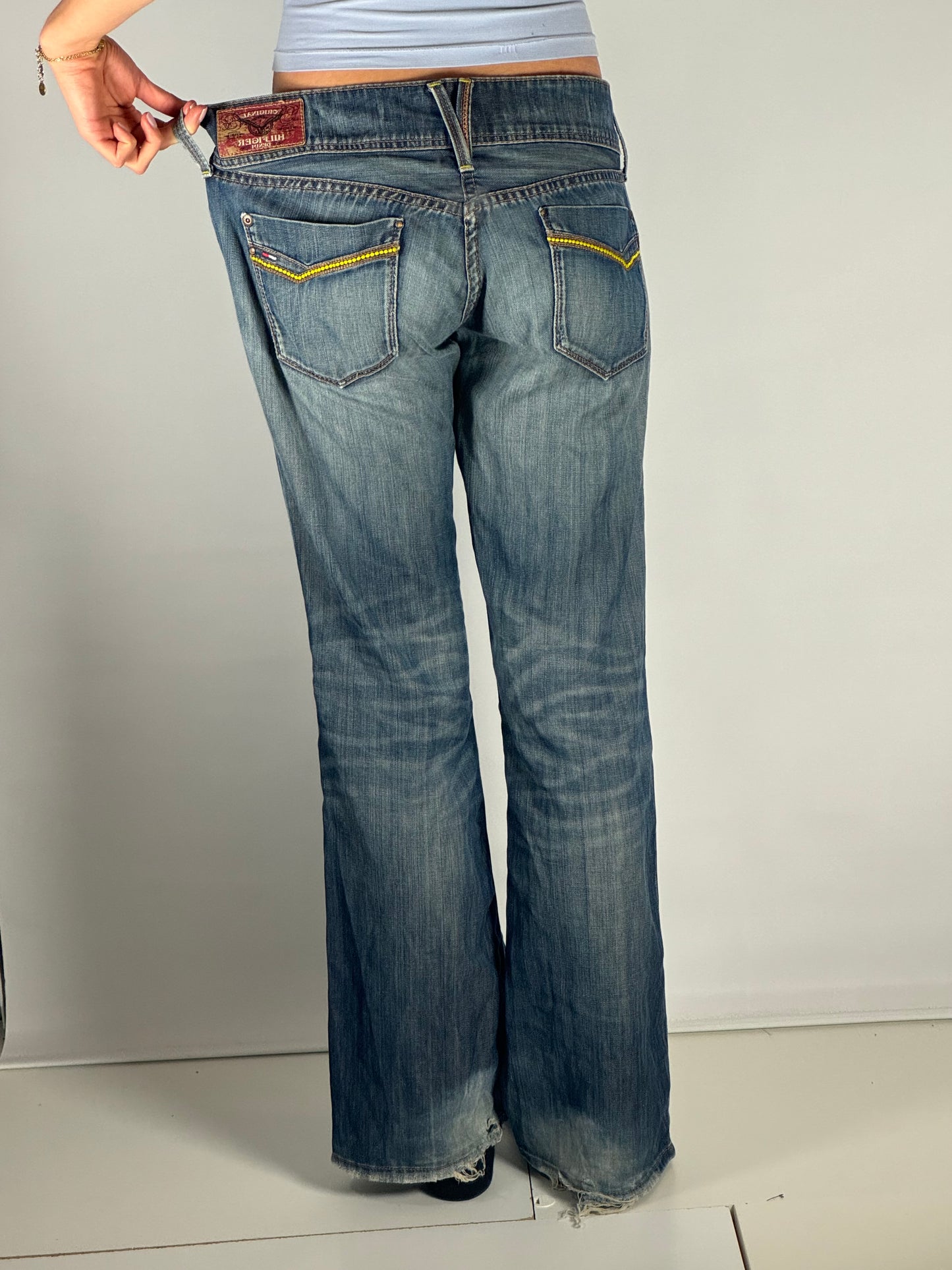 Lågmidjade jeans stl: M