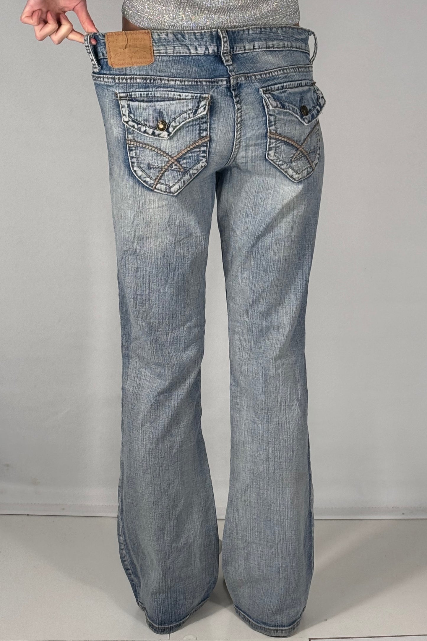 Lavlivsjeans str: M