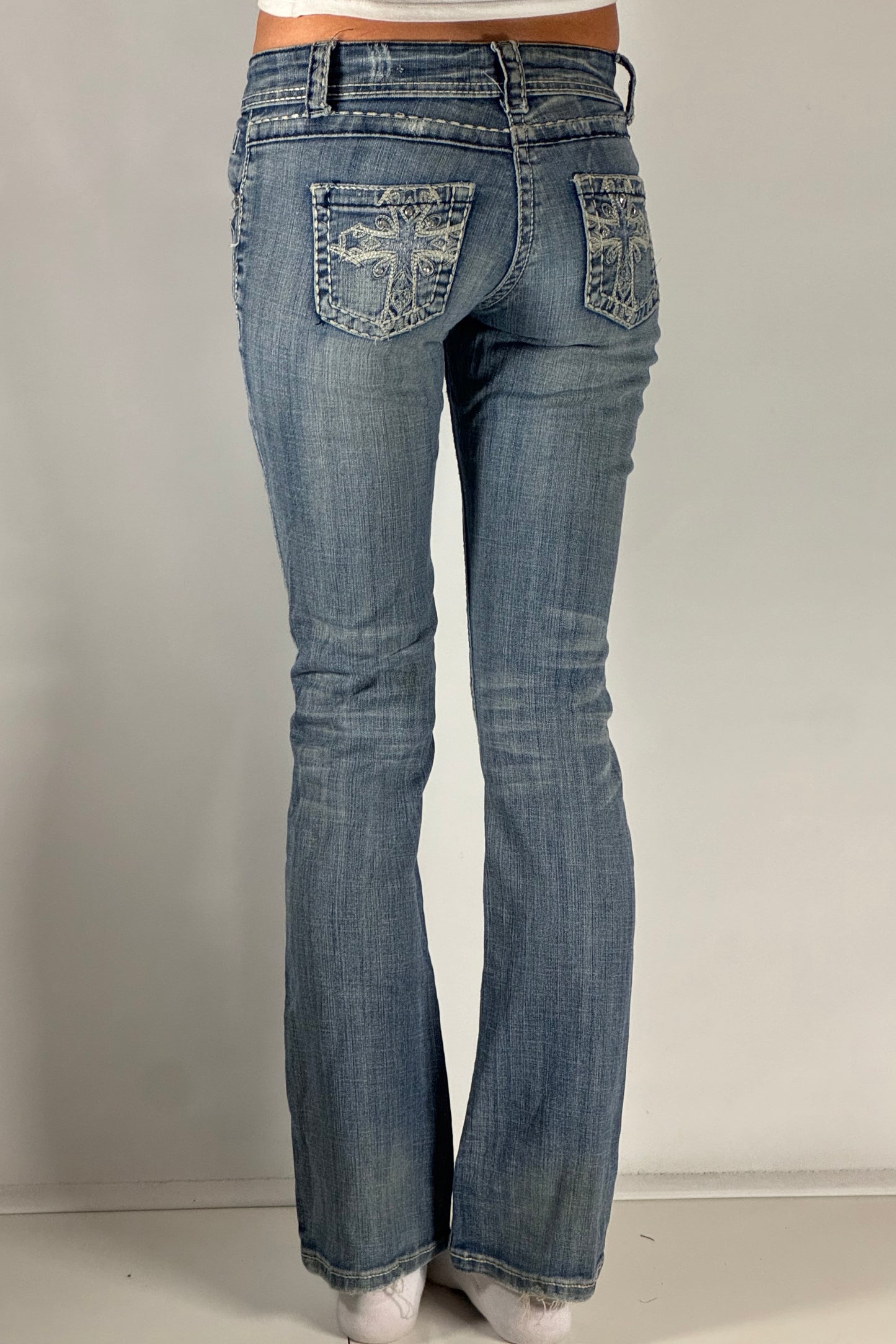 Lågmidjade jeans stl: XXS
