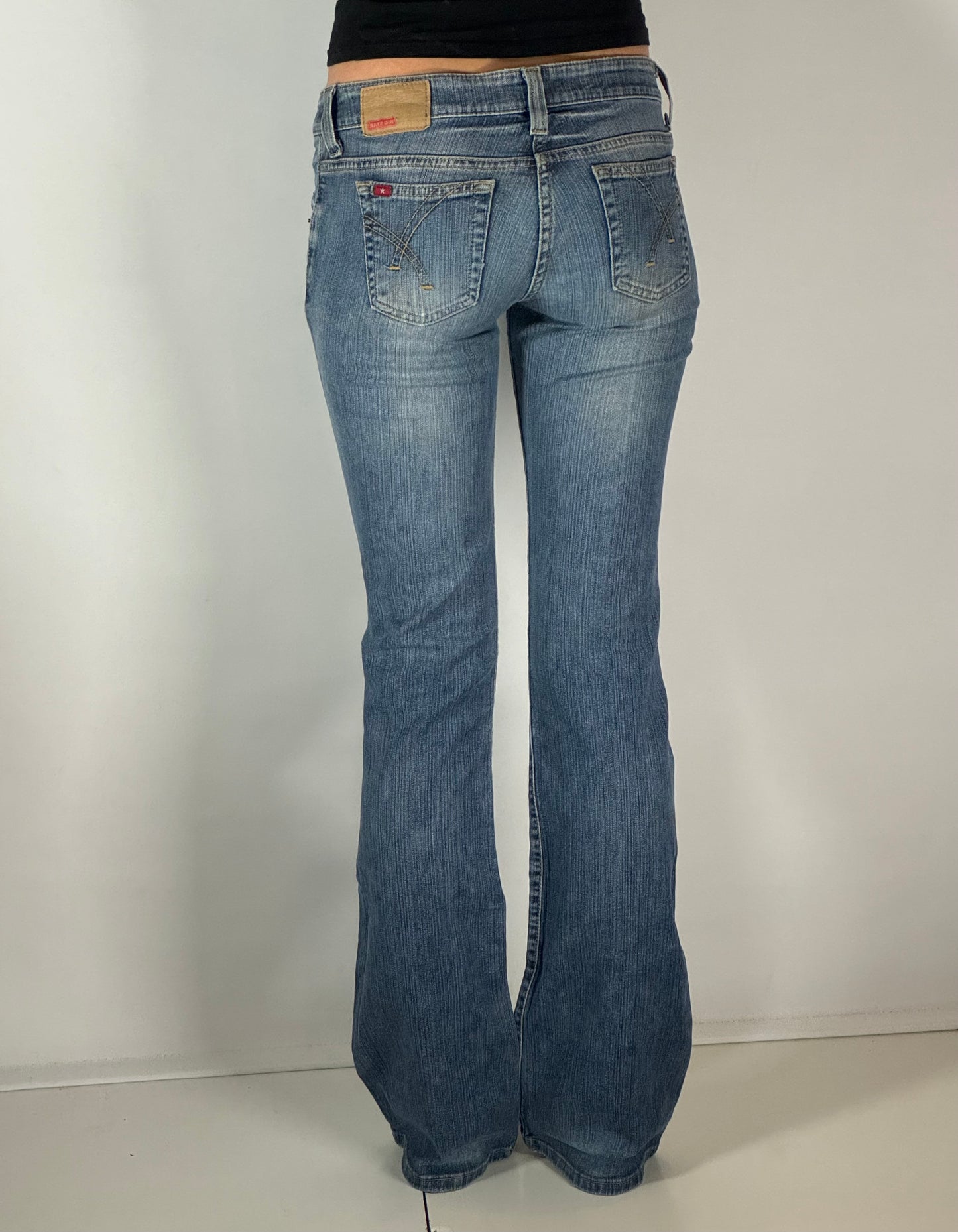 Lågmidjade jeans stl: S