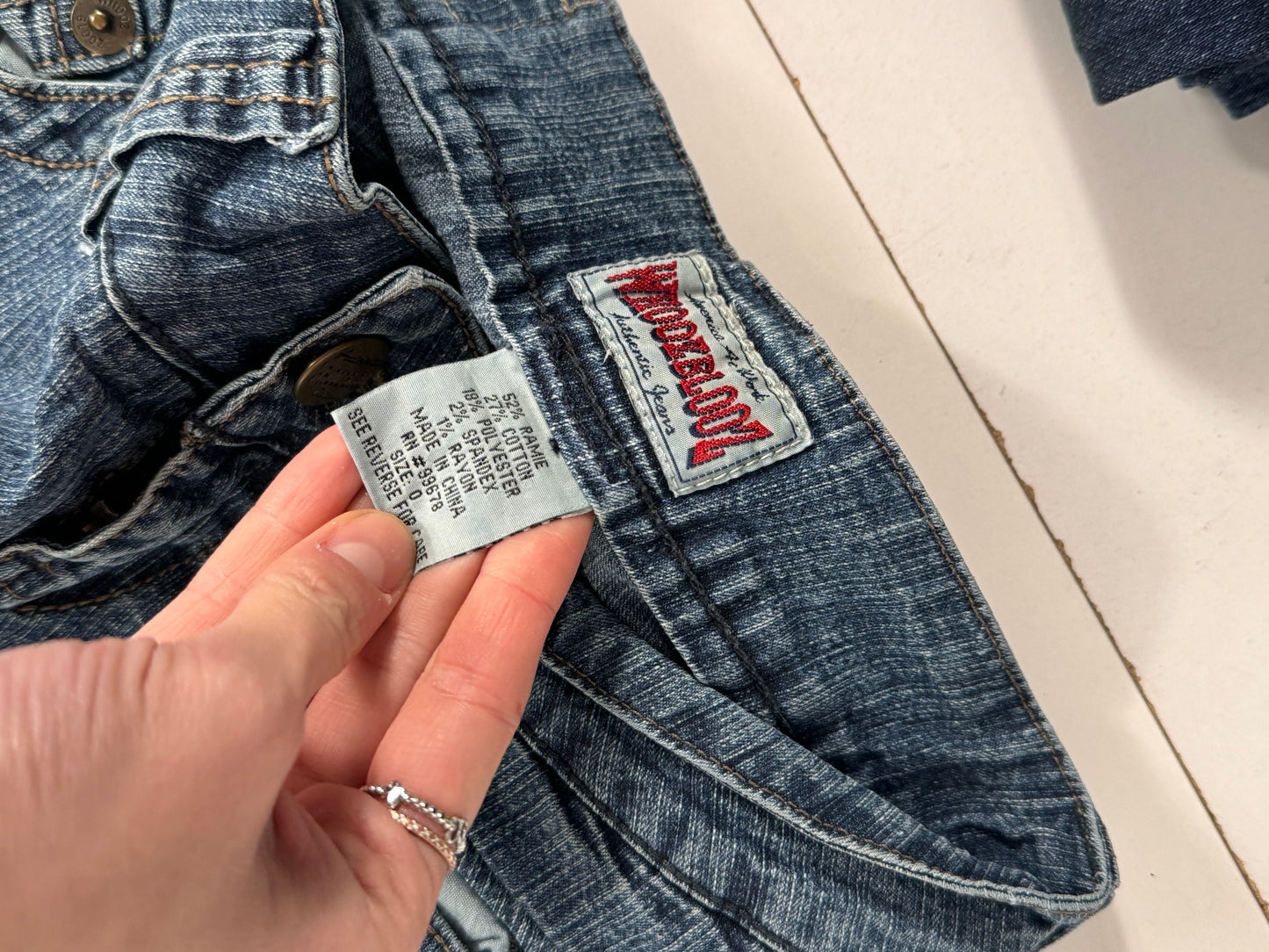 Lågmidjade jeans stl: XS