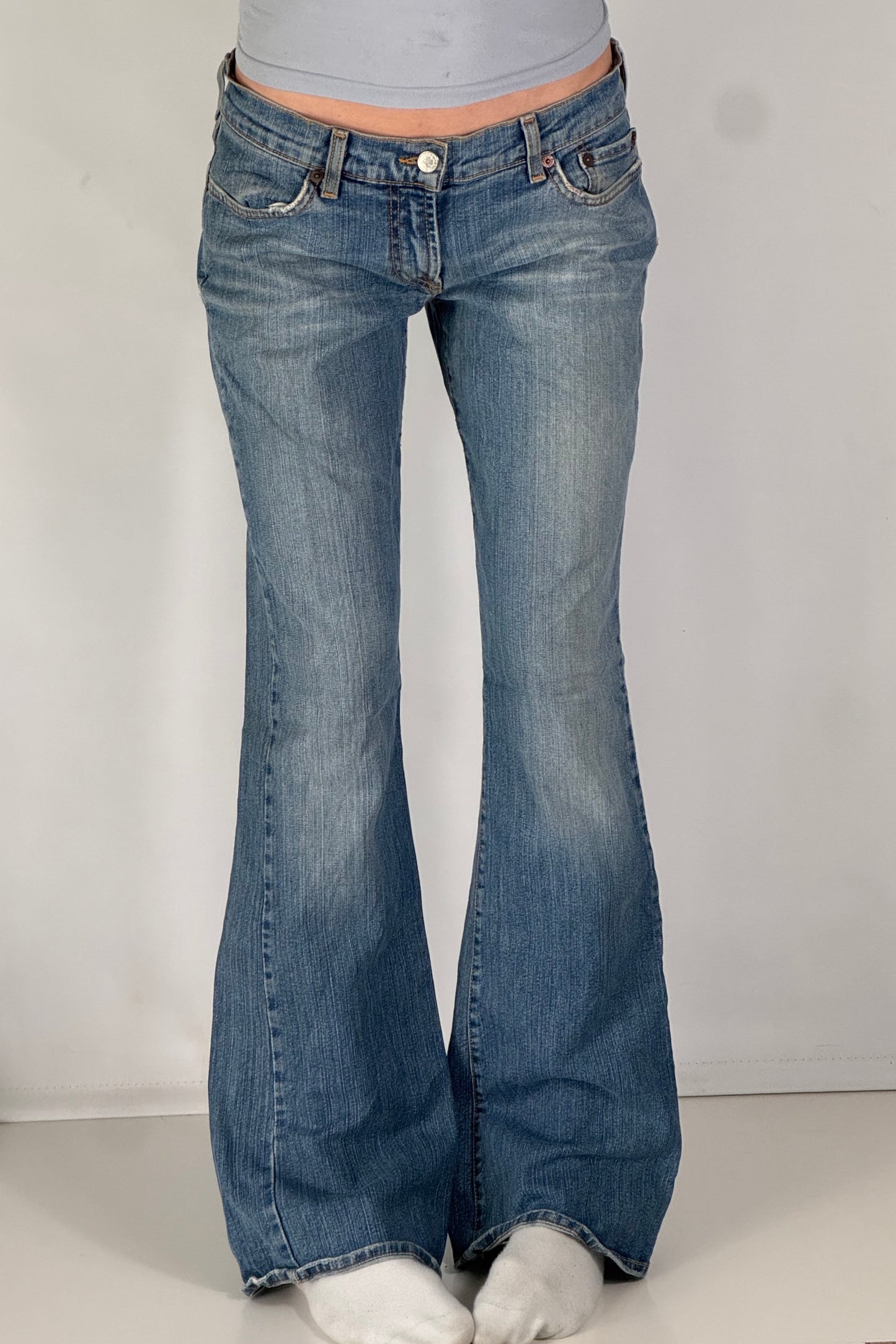Lågmidjade jeans stl: S/M
