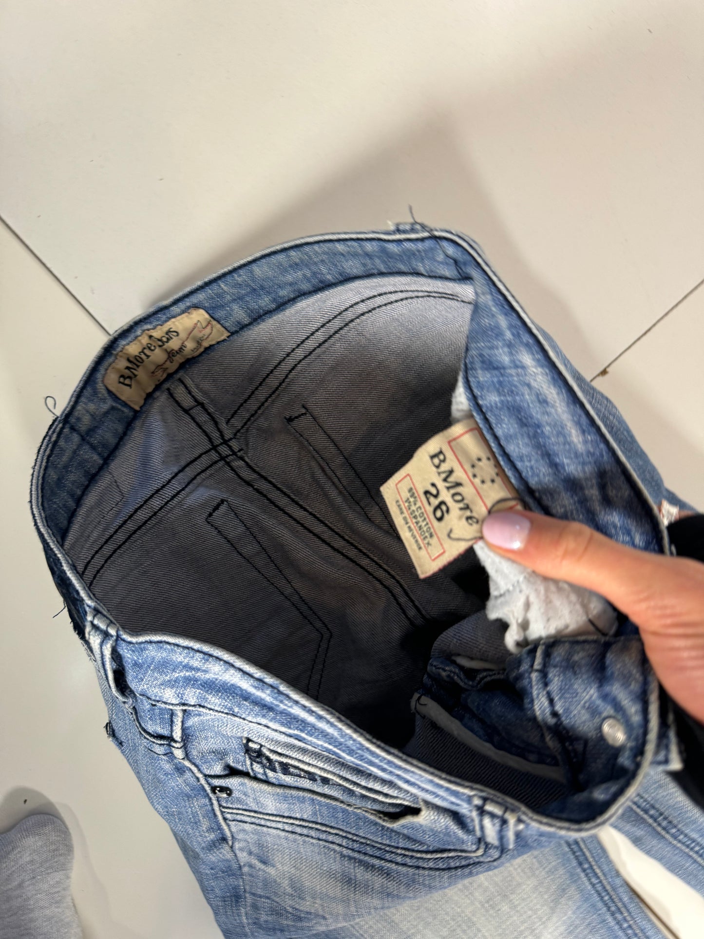 Lågmidjade jeans stl: XS/S