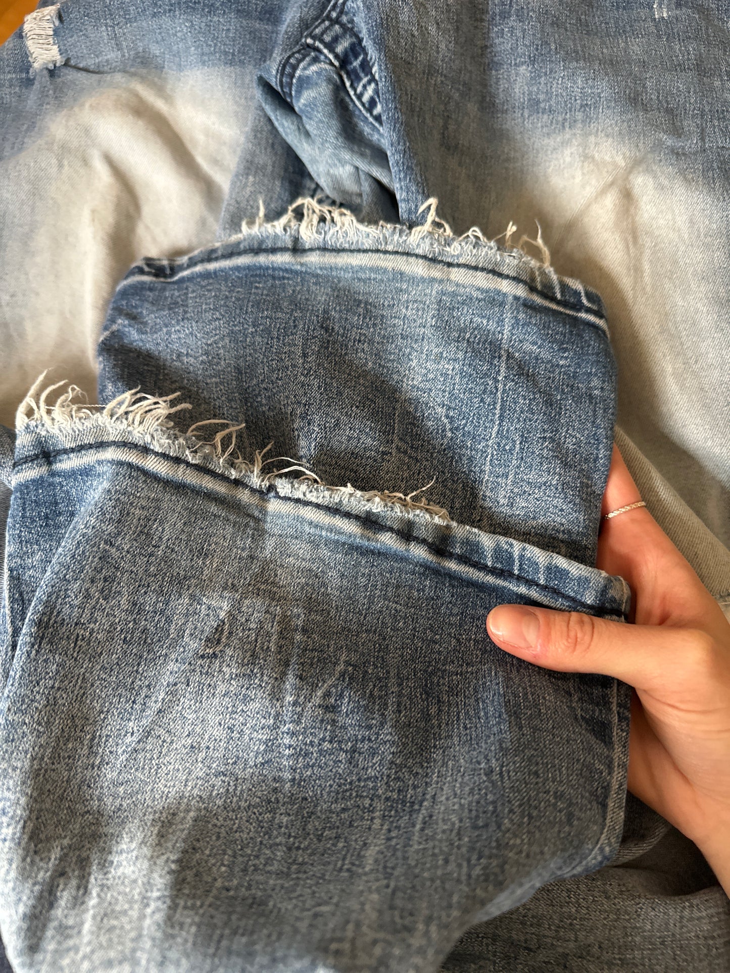 Lågmidjade jeans stl: M