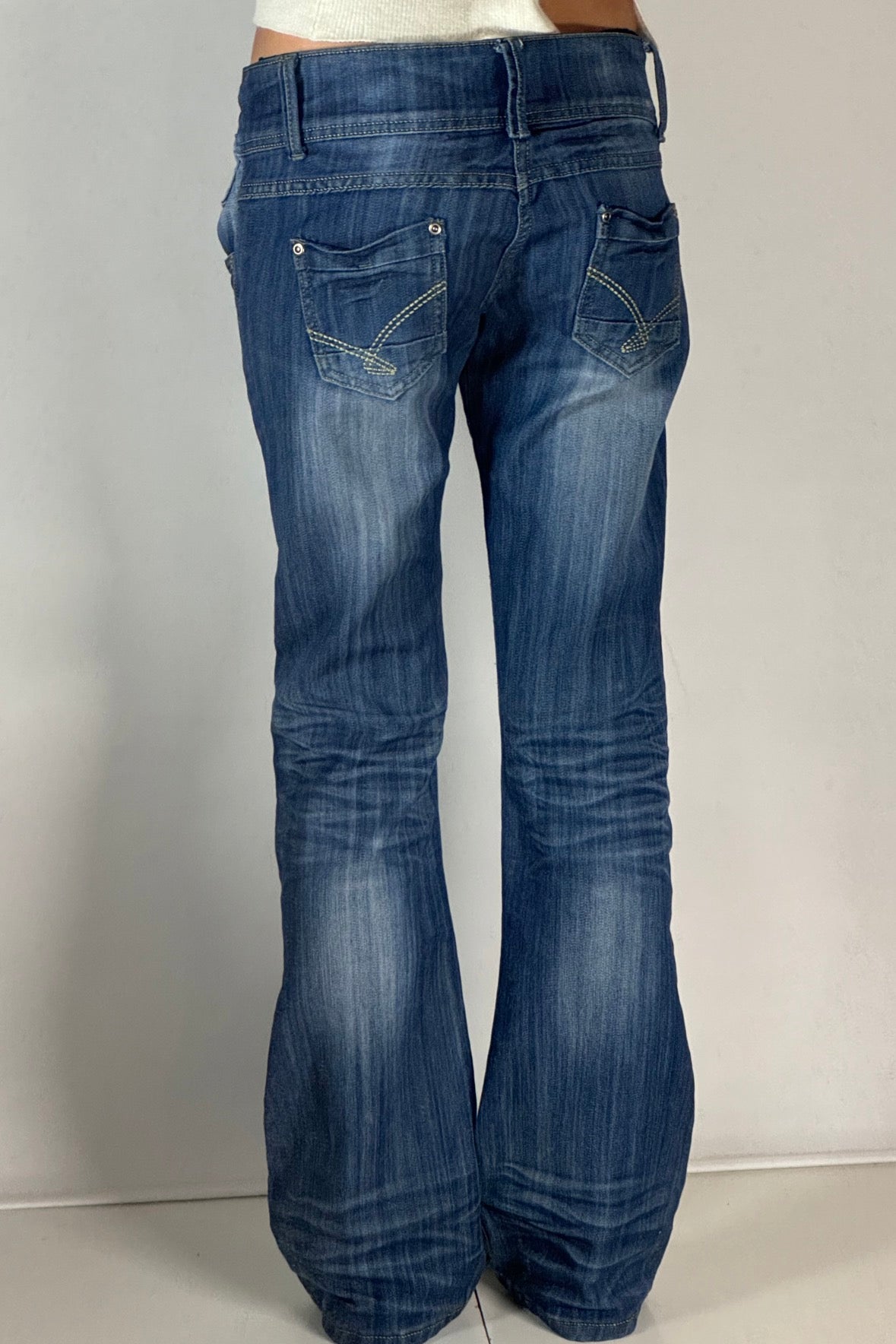 Lågmidjade jeans stl: S