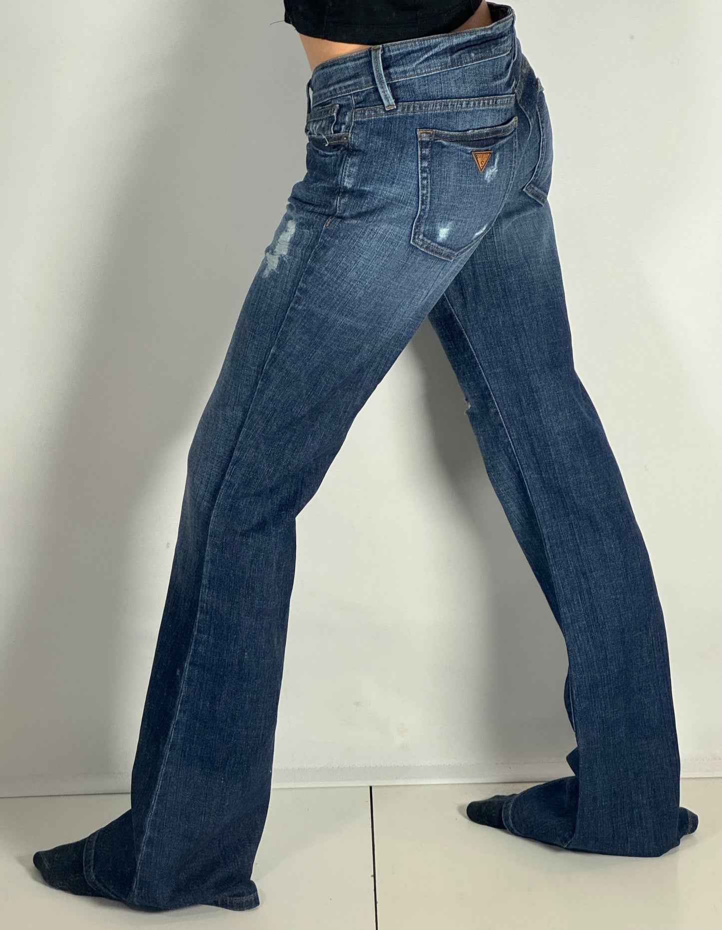 Lågmidjade jeans stl: M