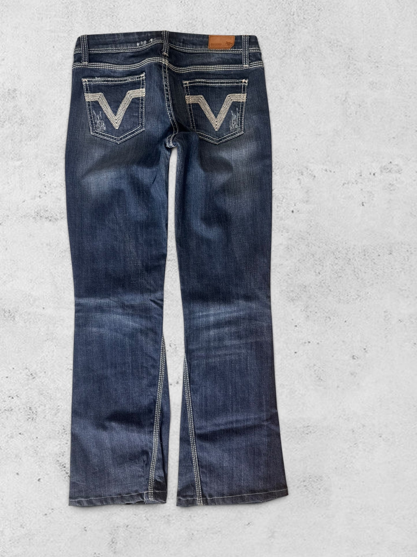 Low-rise jeans size: S/M