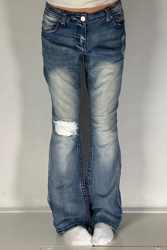 Lågmidjade jeans stl: M
