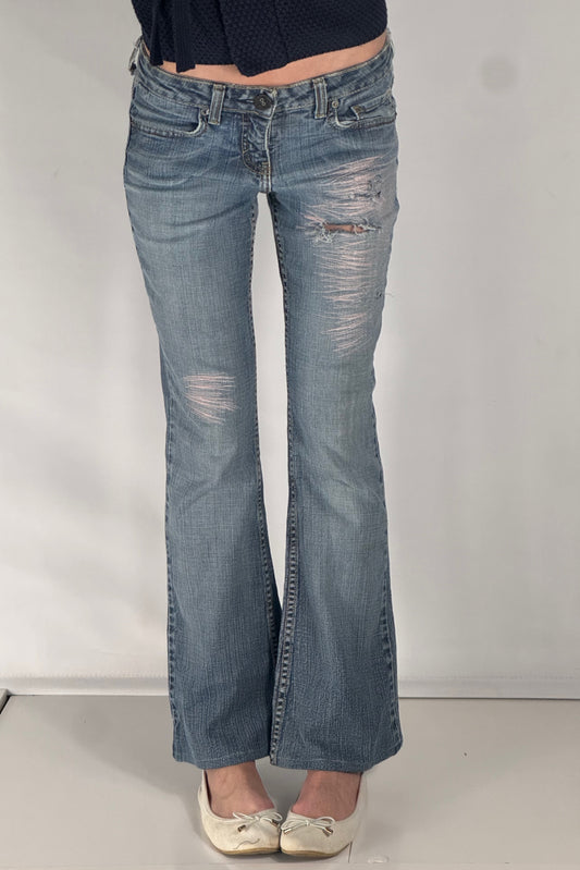 Lågmidjade jeans stl: S