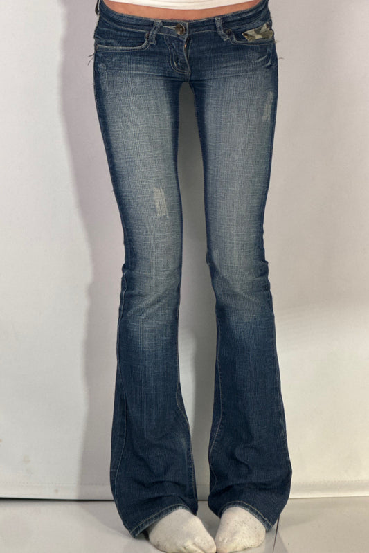 Lågmidjade jeans stl: XXS