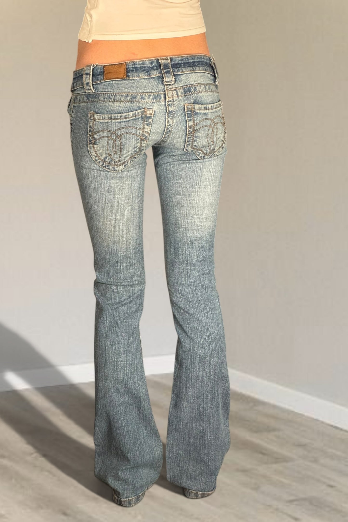 Lågmidjade jeans stl: XS