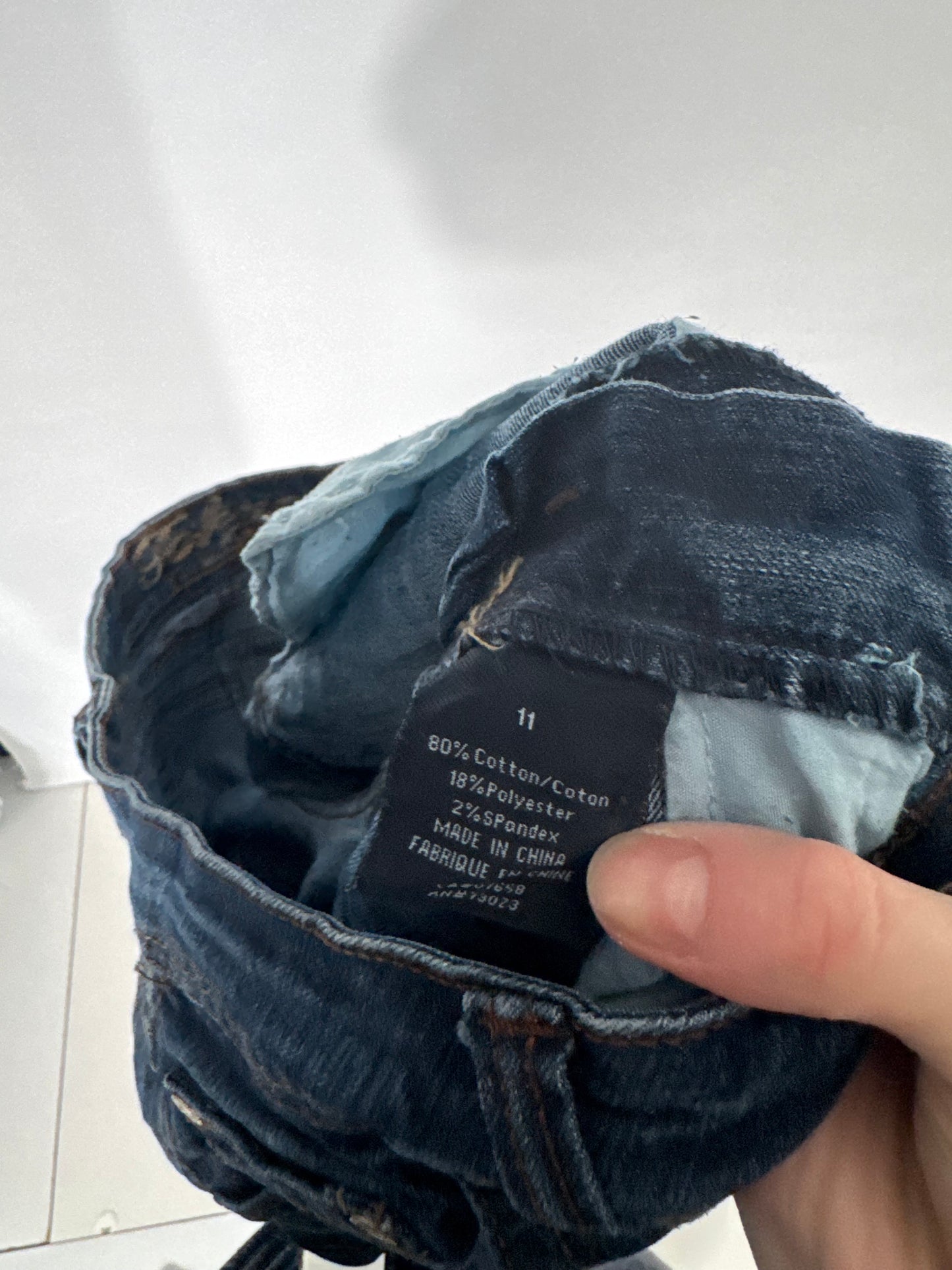 Lågmidjade jeans stl: M