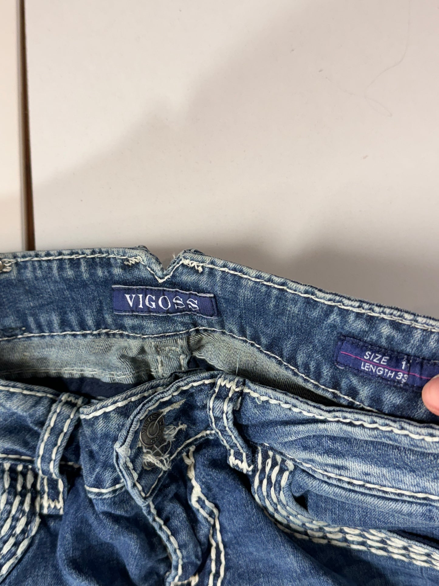 Lågmidjade jeans stl: M
