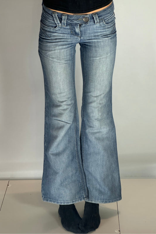 Lågmidjade jeans stl: XS