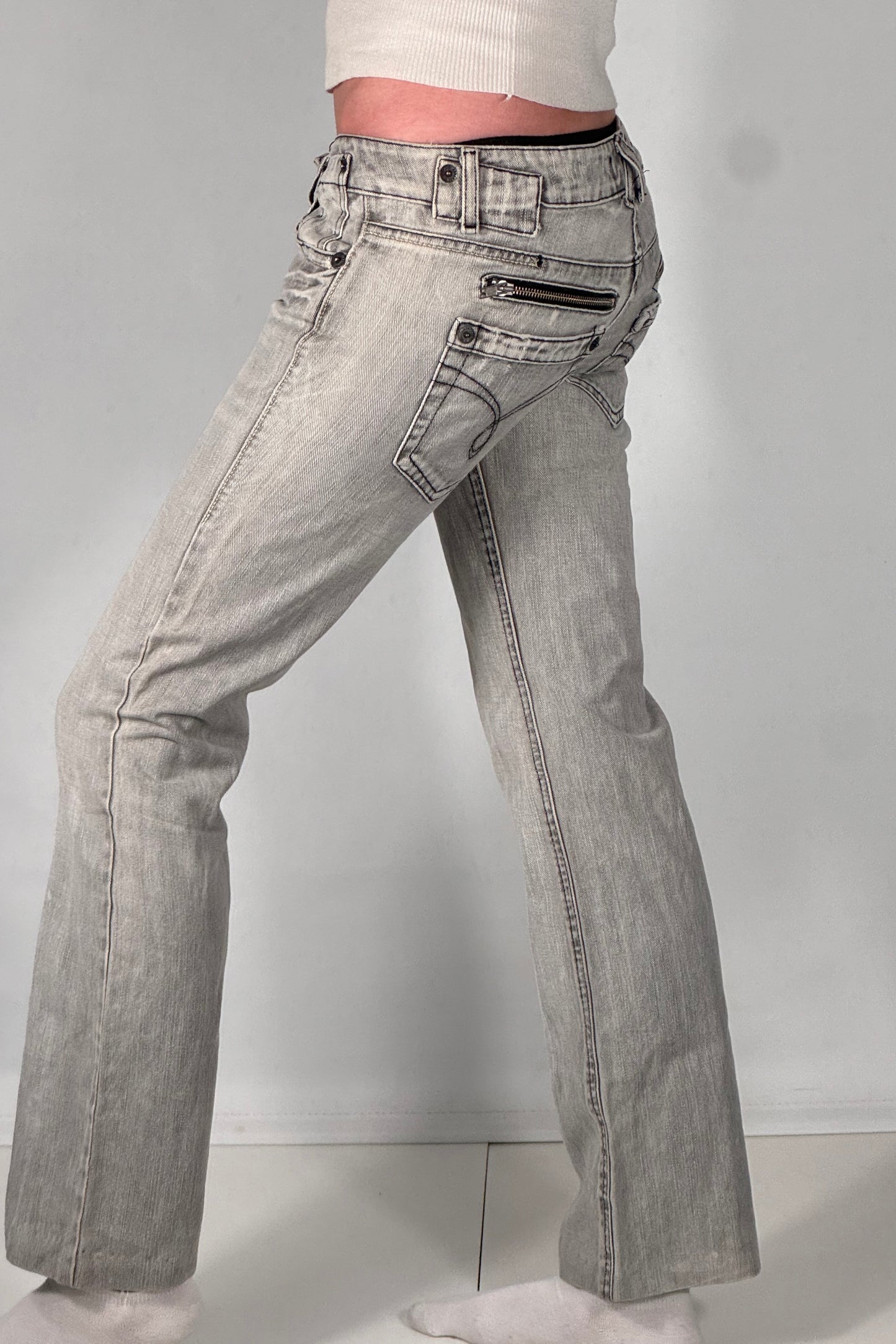 Lågmidjade jeans stl: XS