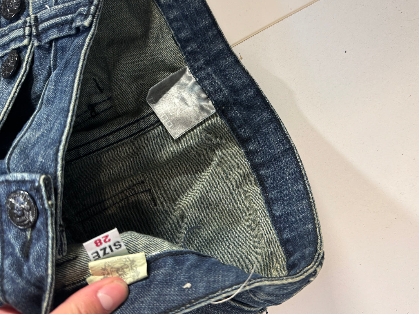Lågmidjade jeans stl: XS
