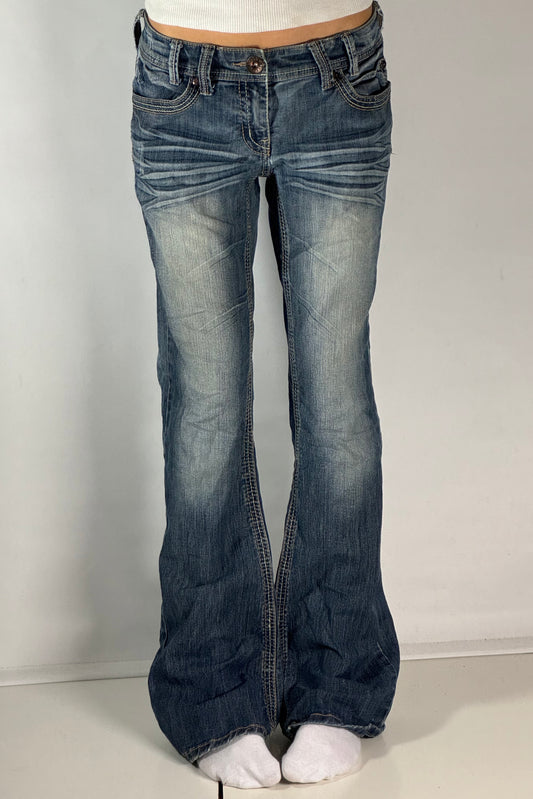 Lågmidjade jeans stl: S