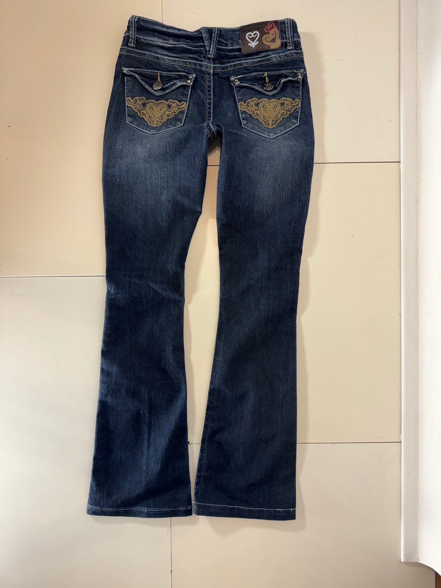 Lågmidjade jeans stl: XS