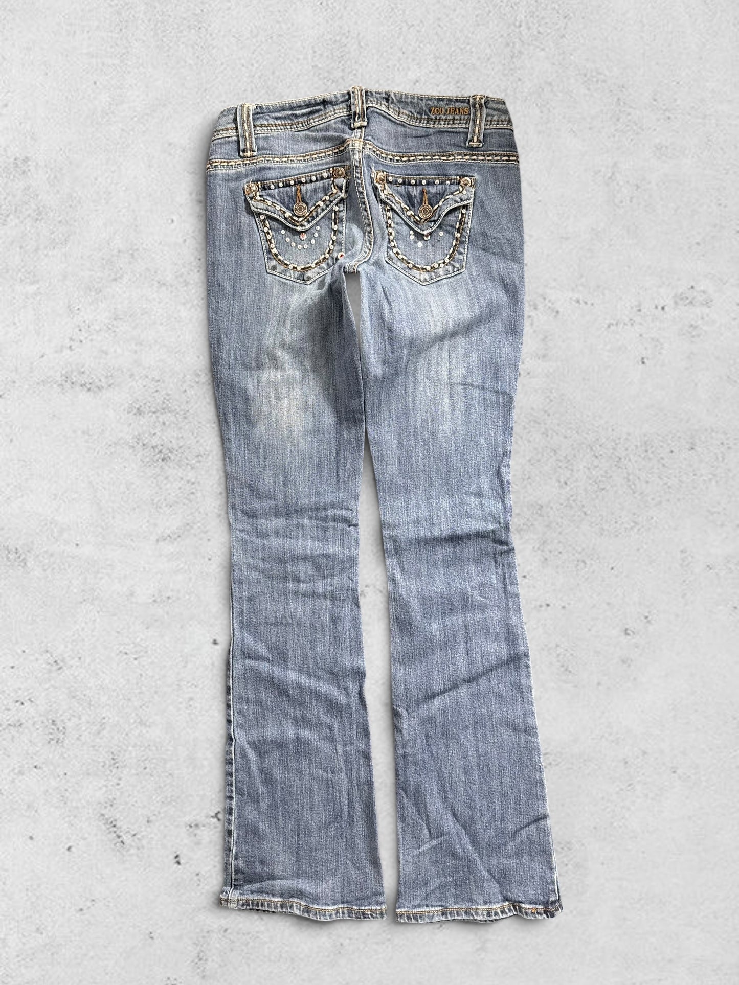 Lågmidjade jeans stl: XS
