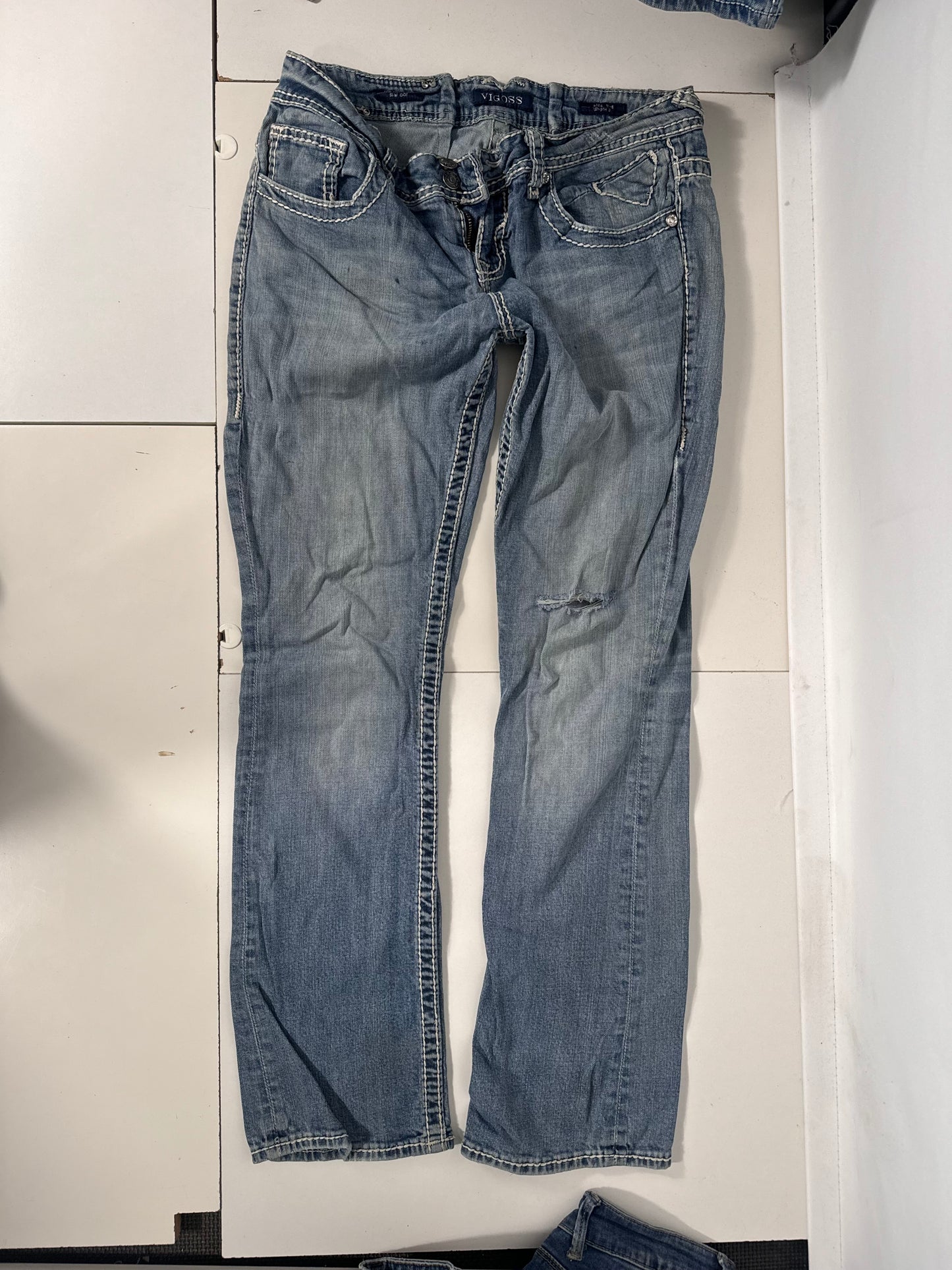 Lågmidjade jeans stl: M