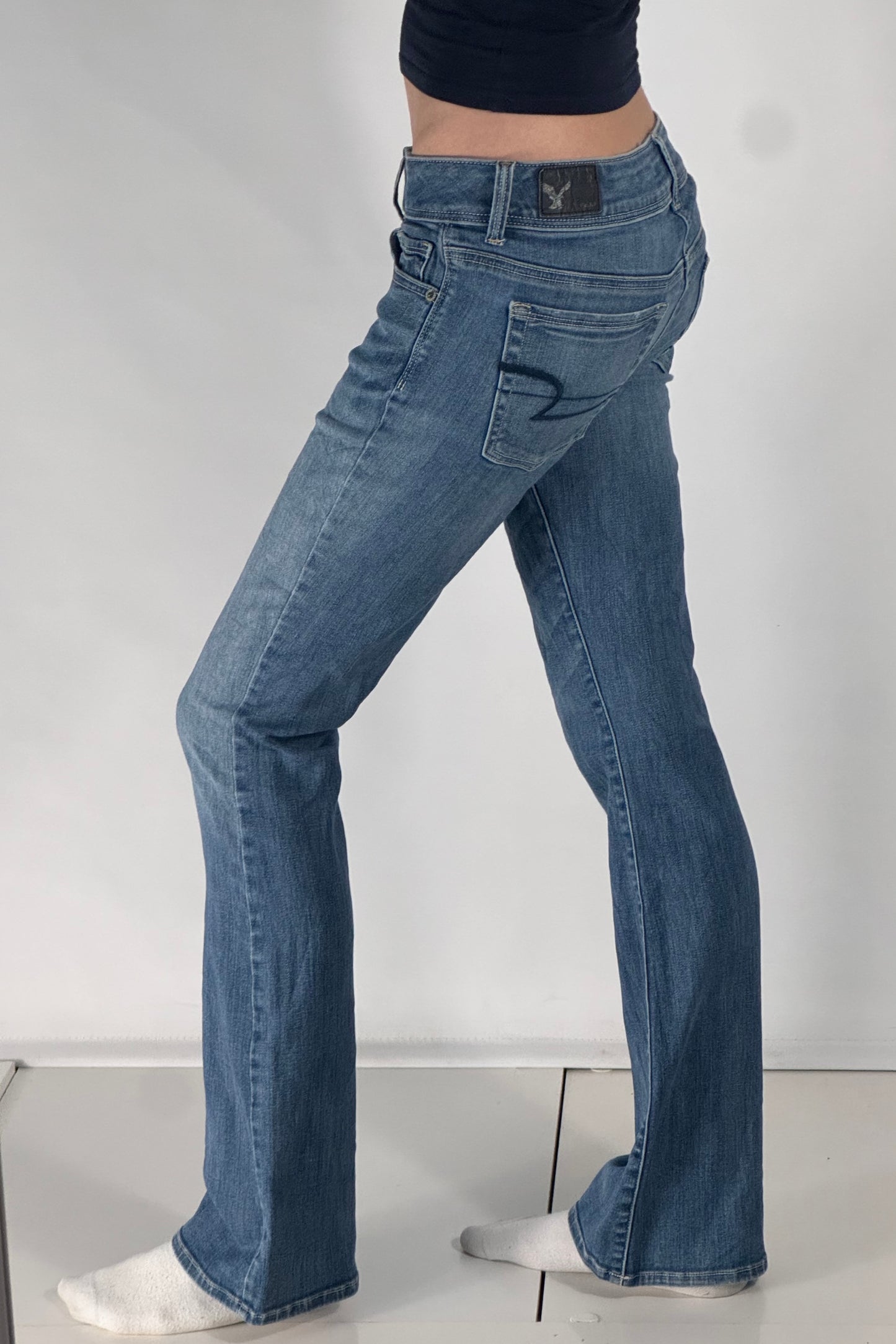 Lågmidjade jeans stl: XS/S