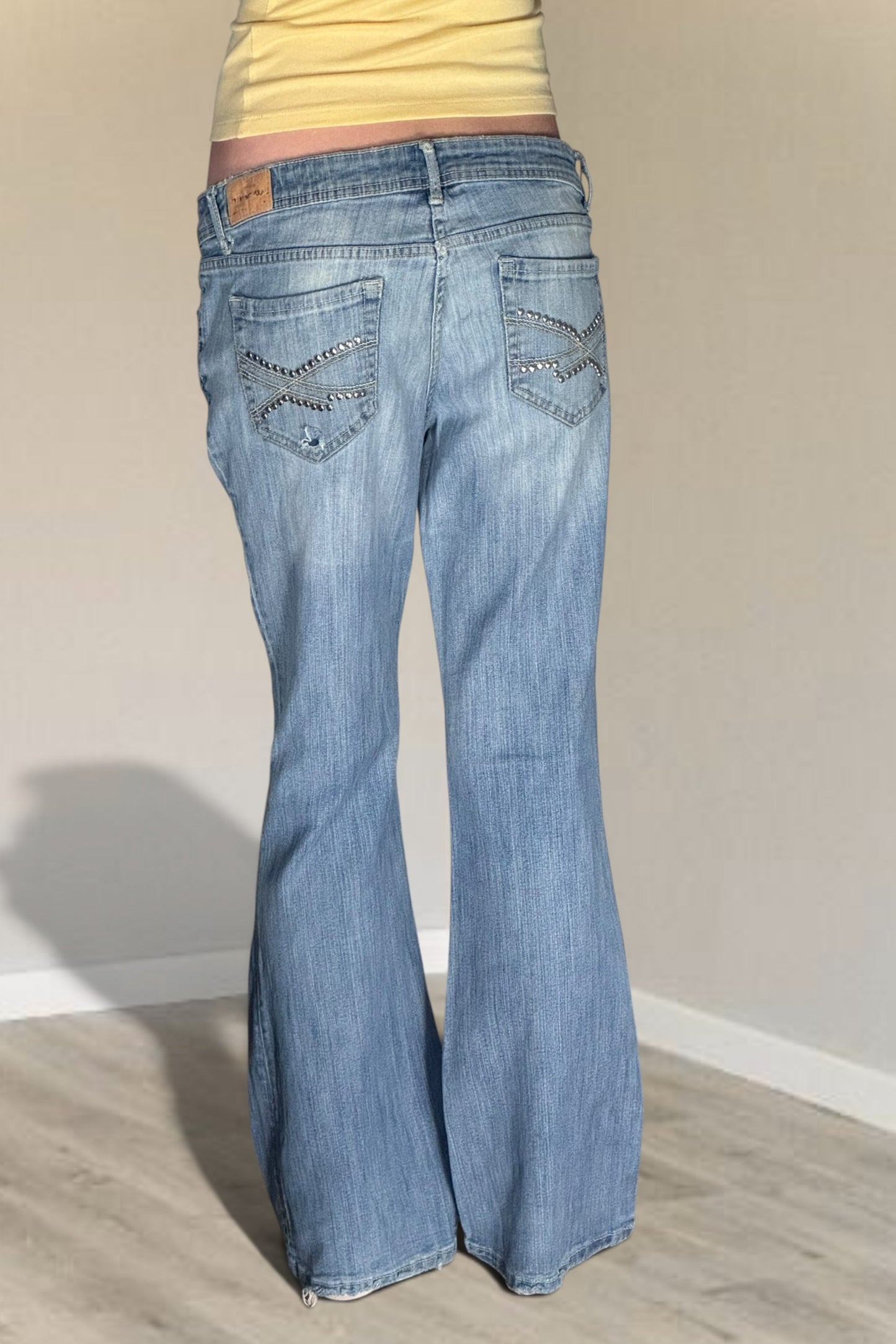 Lågmidjade jeans stl: M