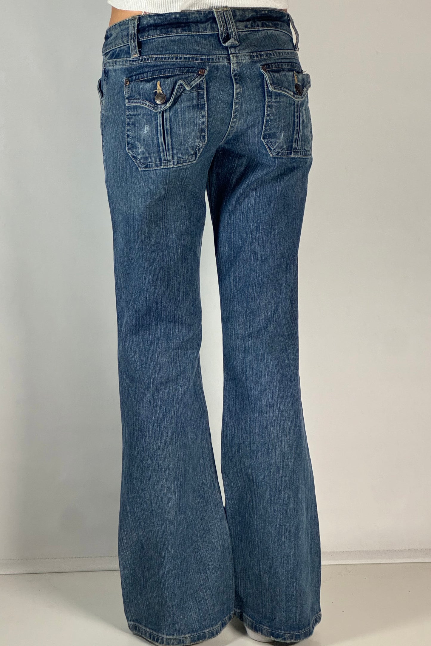 Lågmidjade jeans stl: XS
