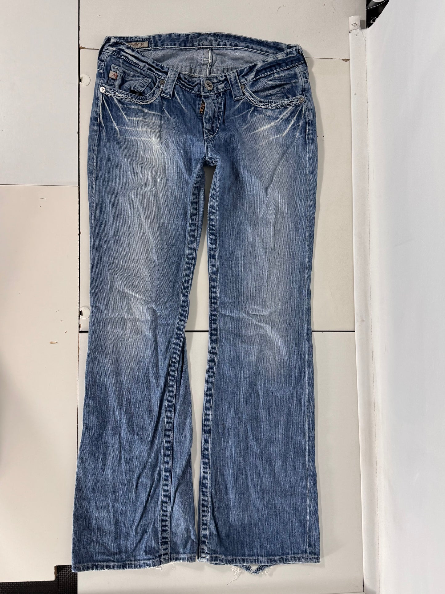 Lågmidjade jeans stl: S