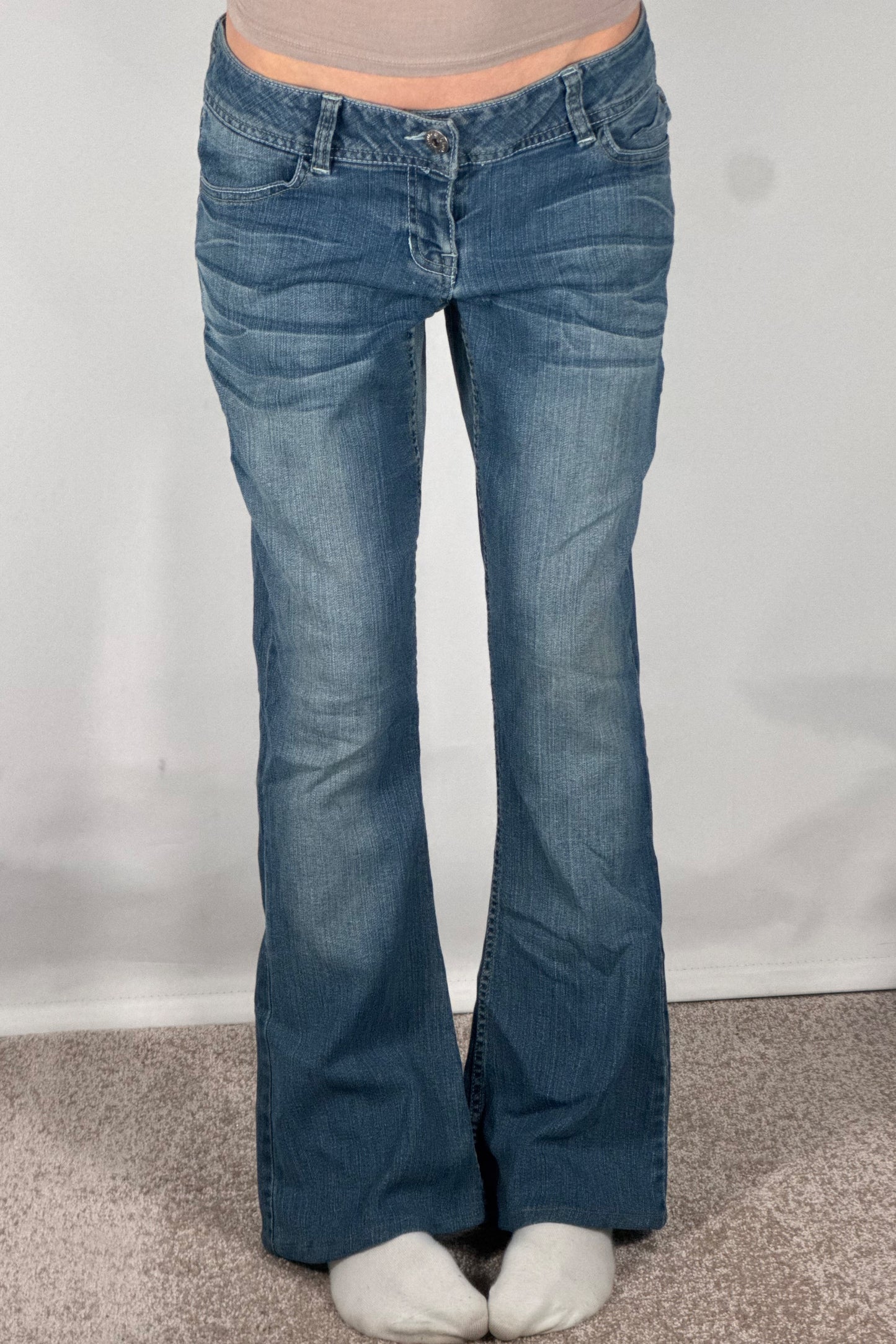 Lågmidjade jeans stl: M
