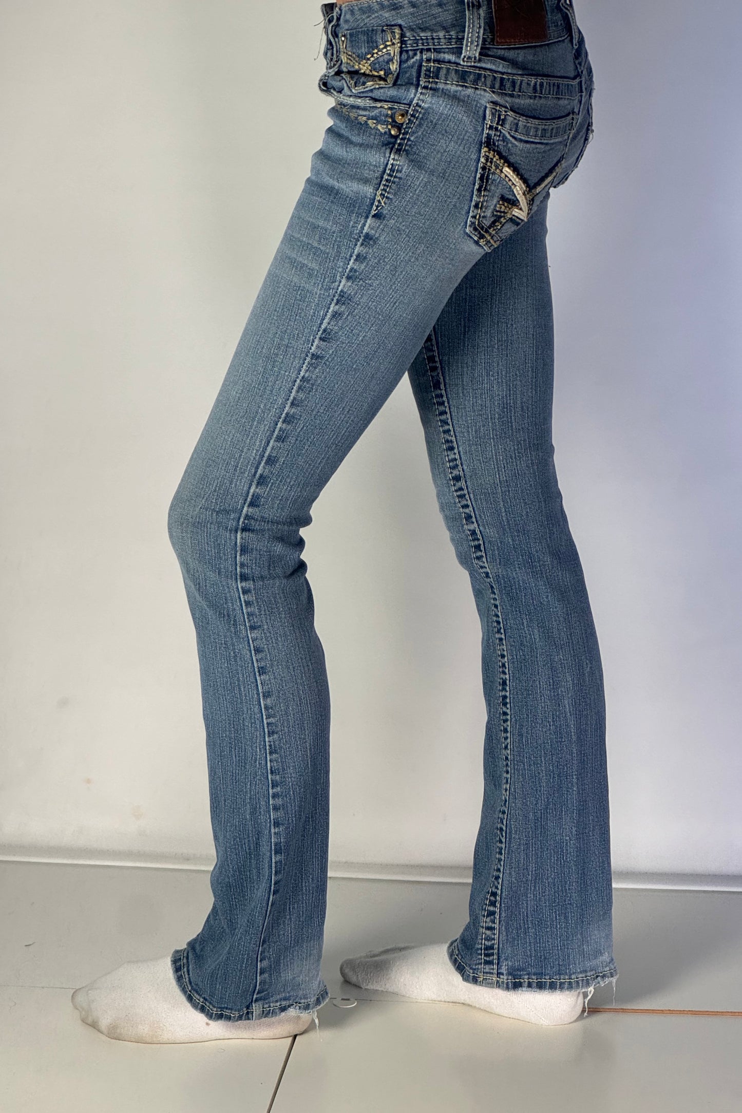 Lågmidjade jeans stl: XXS