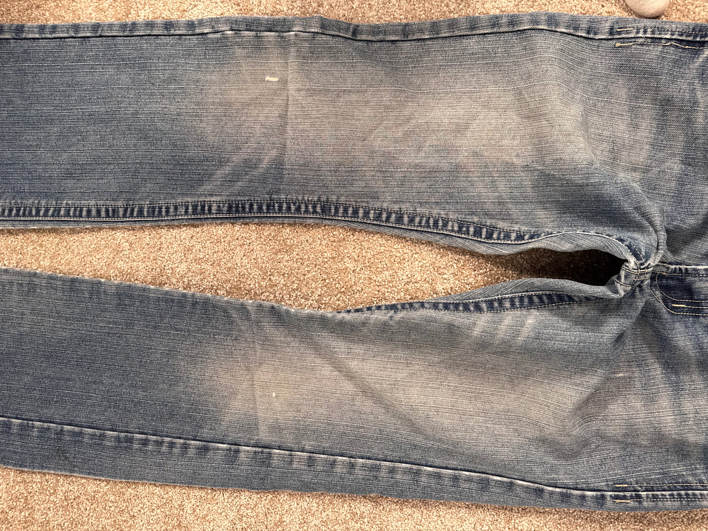 Utsvängda jeans stl: XS