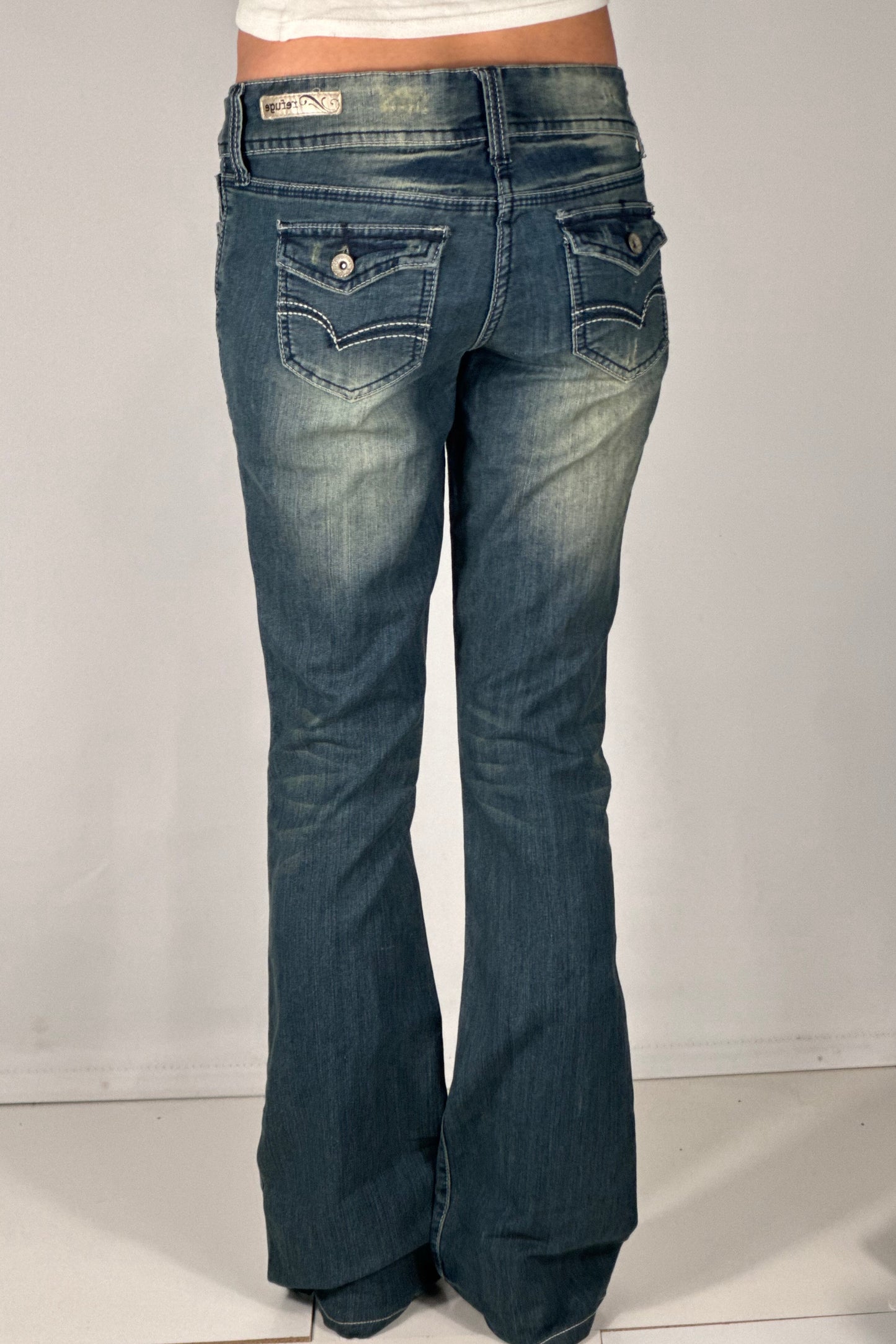 Lavlivede jeans str: S