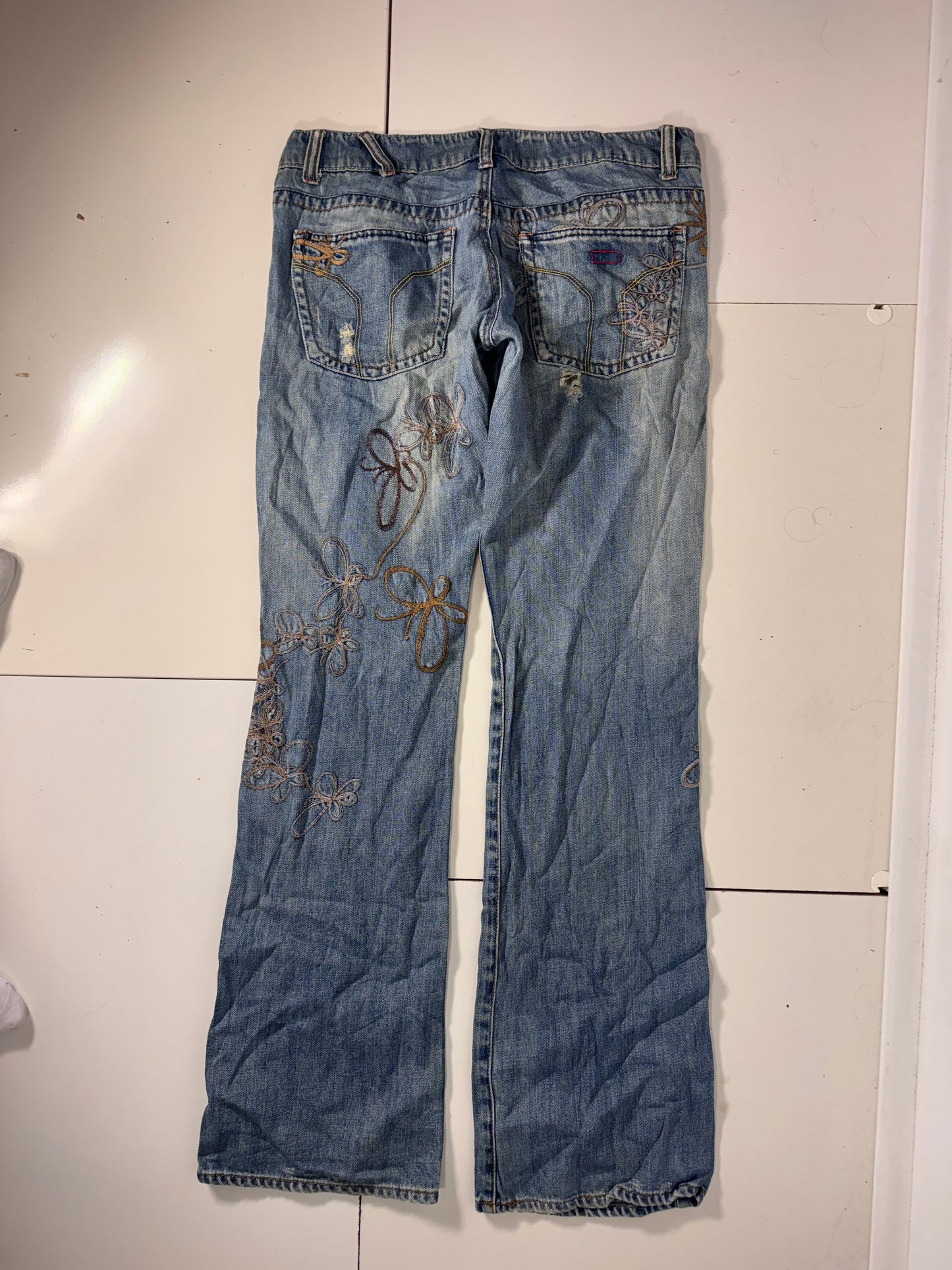 Lågmidjade jeans stl: M
