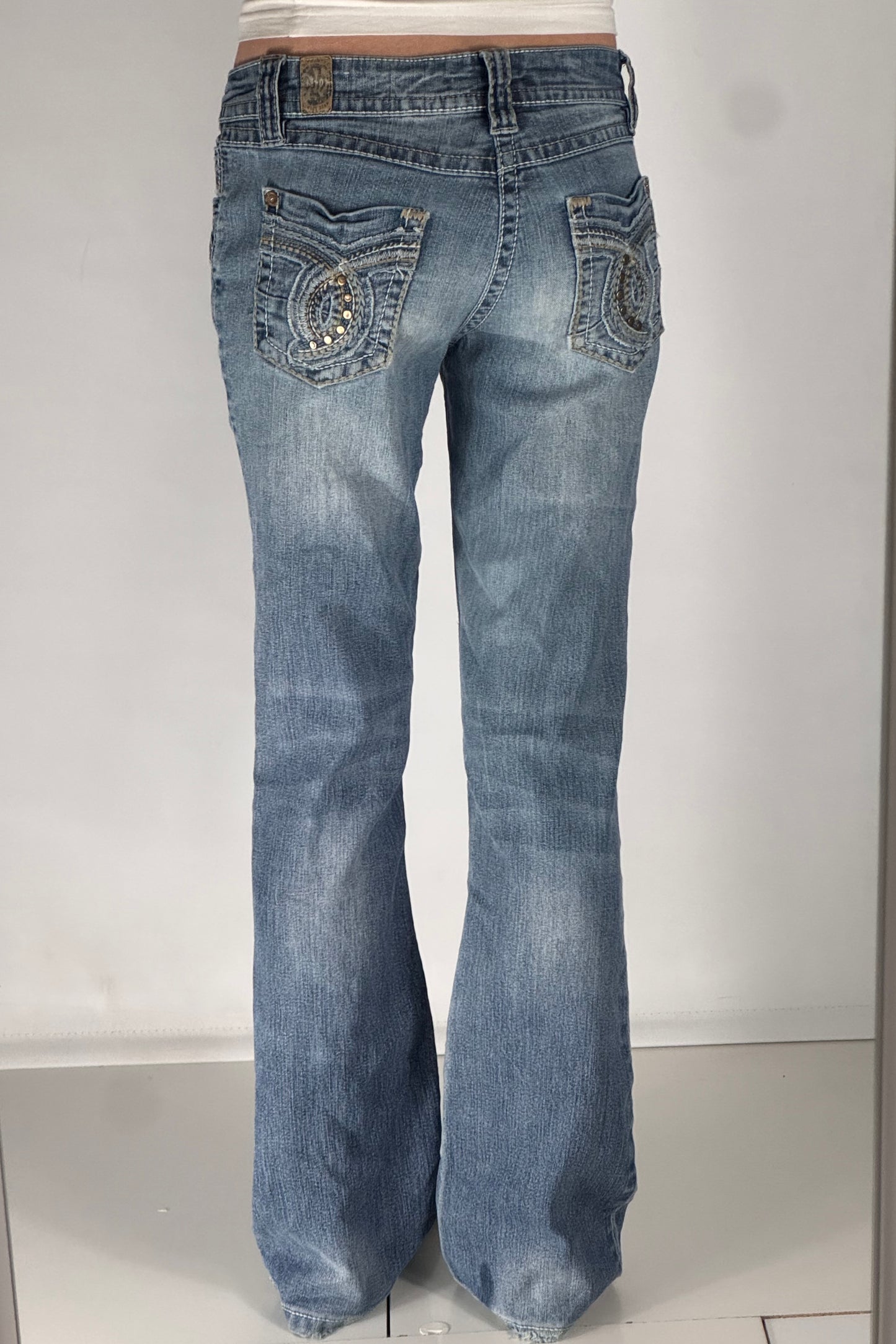 Lågmidjade jeans stl: S